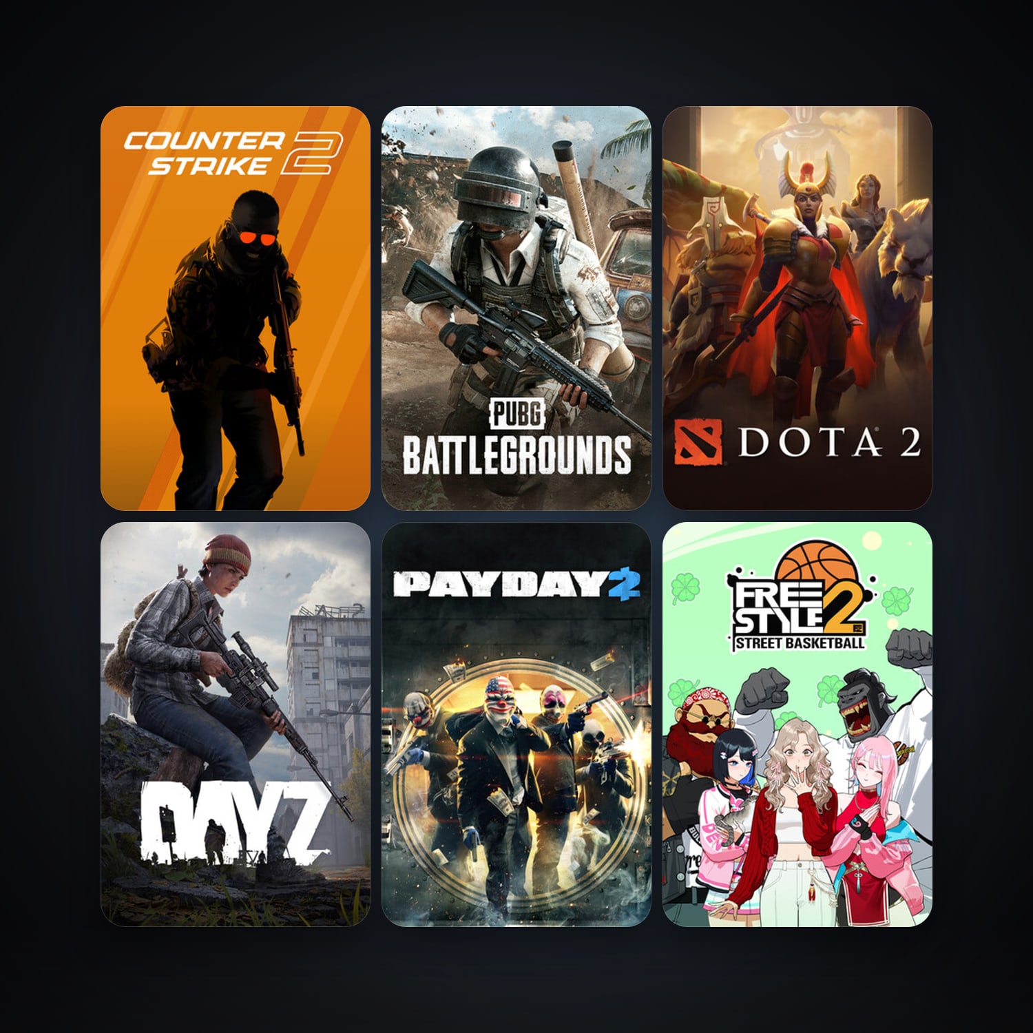 Half-Life + Dota 2, 16 games, clean — HabibiAccounts