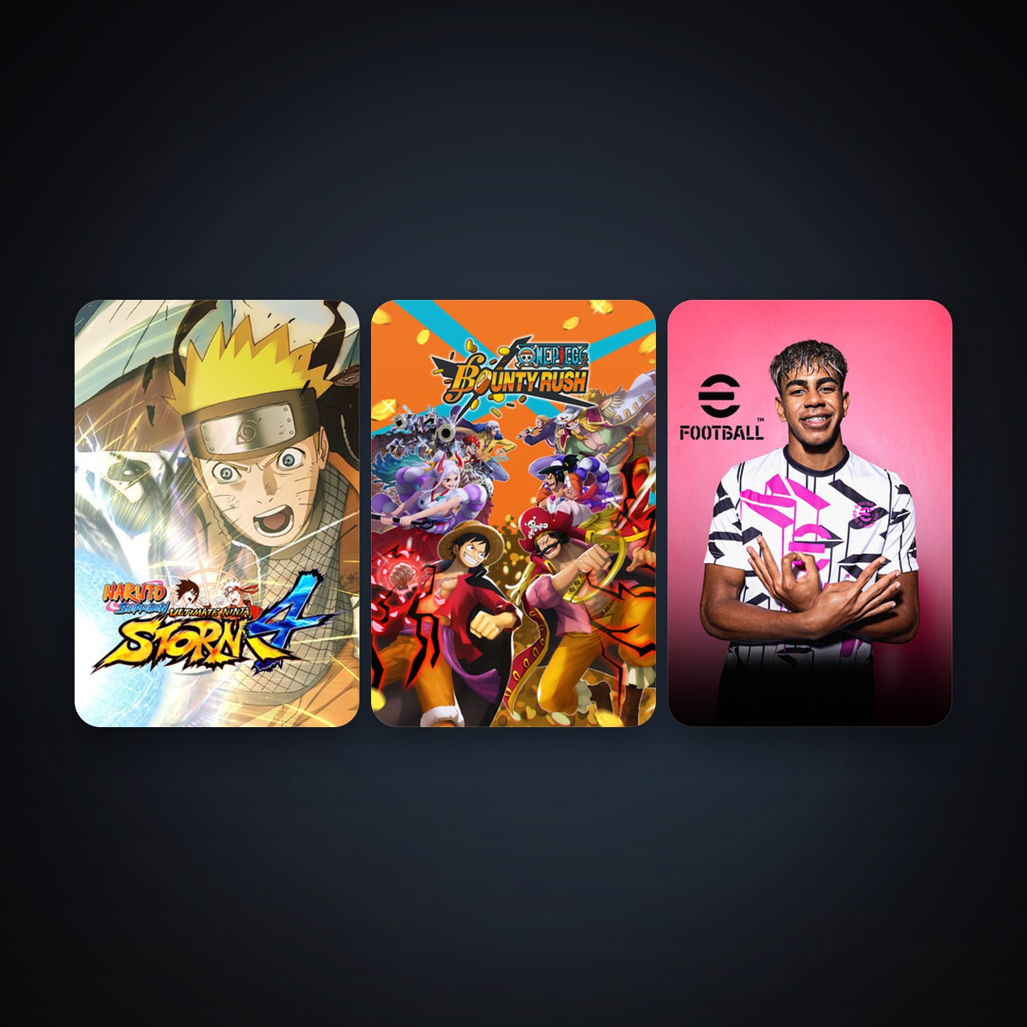 Steam account: NARUTO SHIPPUDEN: Ultimate Ninja STORM 4 + eFootball 2024, 5 games, clean — HabibiAccounts