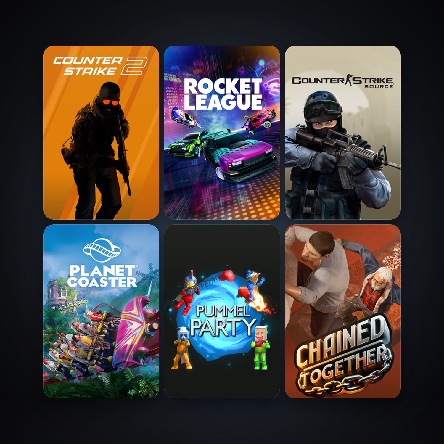 Counter-Strike: Source + Dota 2, 105 games, Steam 14, clean — HabibiAccounts