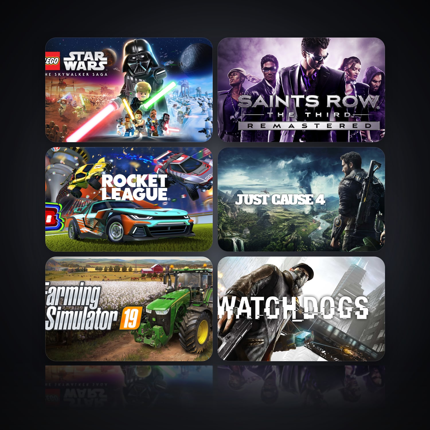 LEGO Star Wars: The Skywalker Saga & Saints Row The Third Remastered | 15 Games — HabibiAccounts