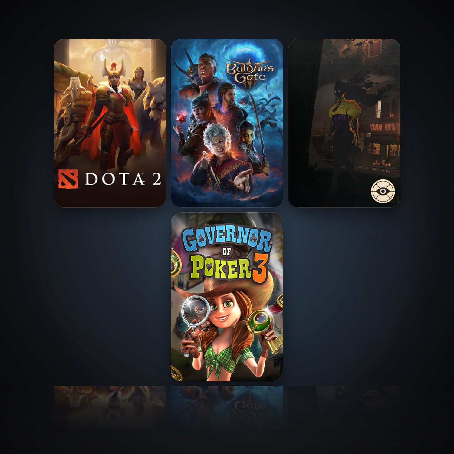 Dota 2 & Baldur's Gate 3 | Clean — HabibiAccounts