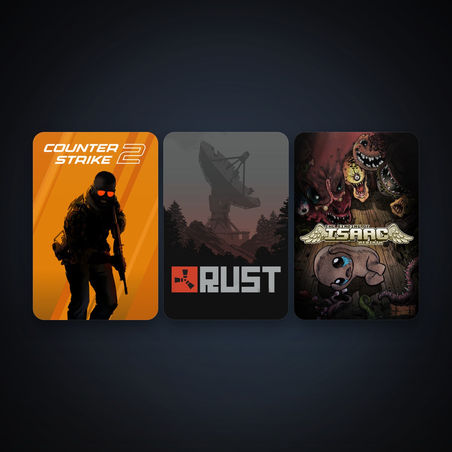 CS2 Prime & The Binding of Isaac: Rebirth | Clean — HabibiAccounts