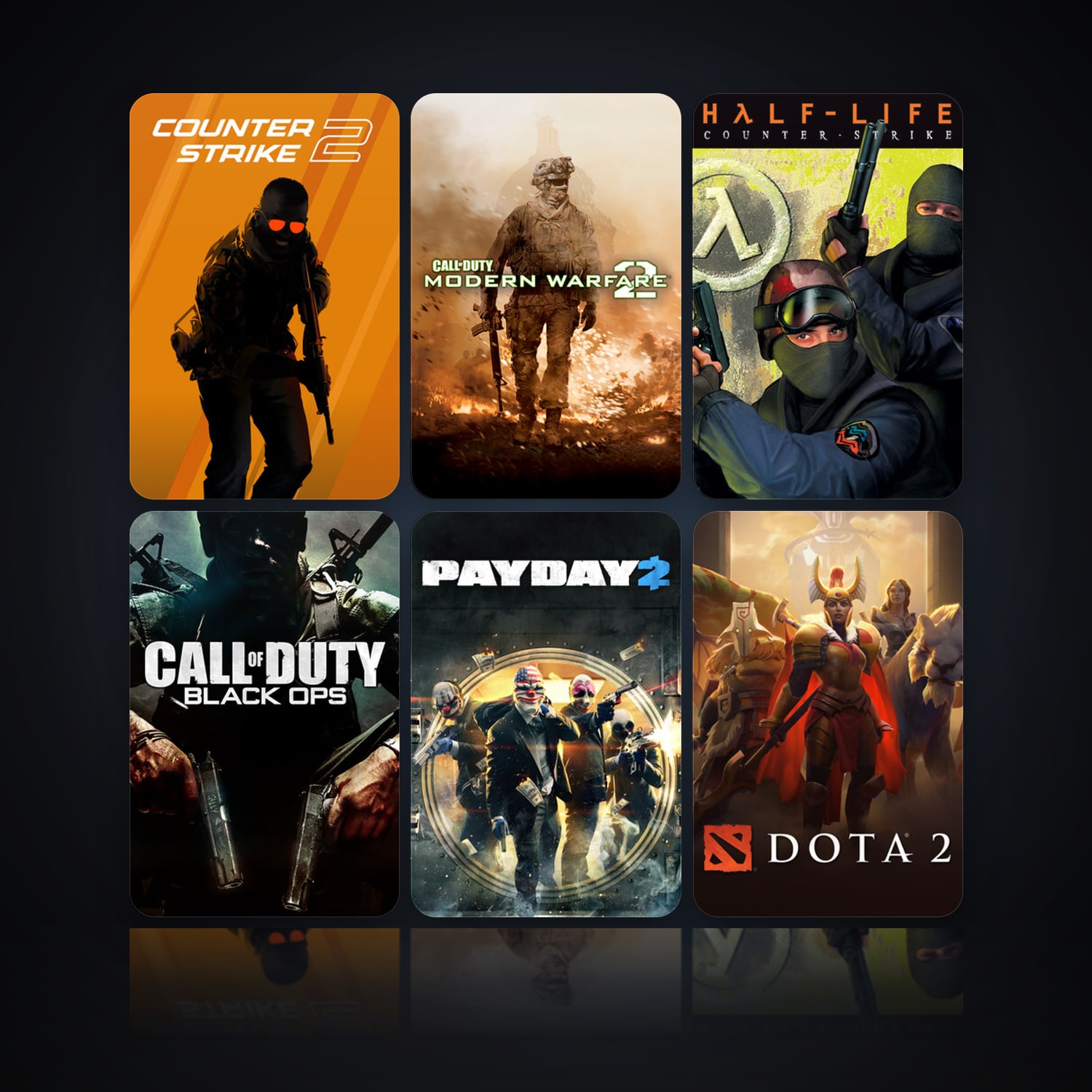 CS2 Prime & Call of Duty: Modern Warfare 2 - Multiplayer (2009) | Level 10 | 14 Games | Has VAC — HabibiAccounts