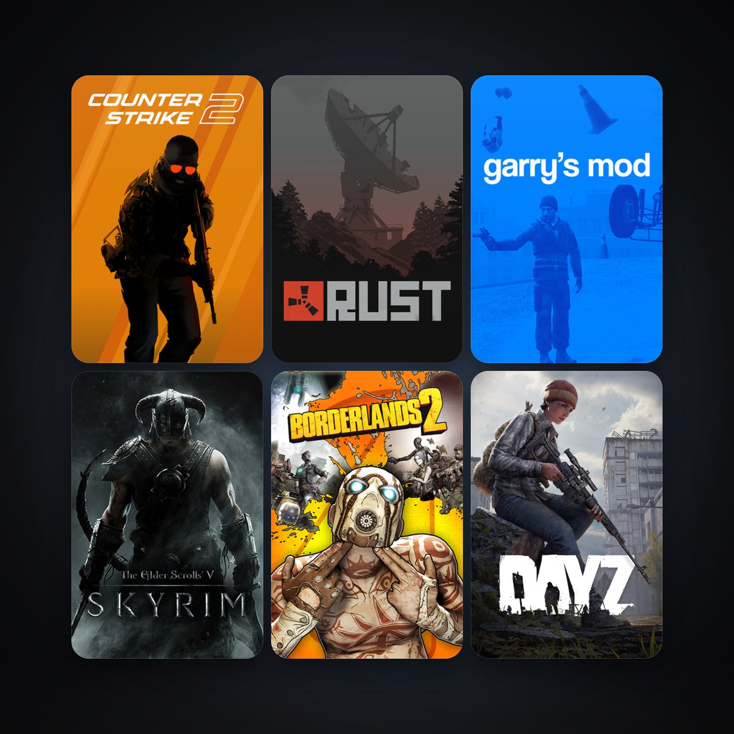 CS2 Prime + Garry's Mod, 18 games, Steam 10, clean — HabibiAccounts
