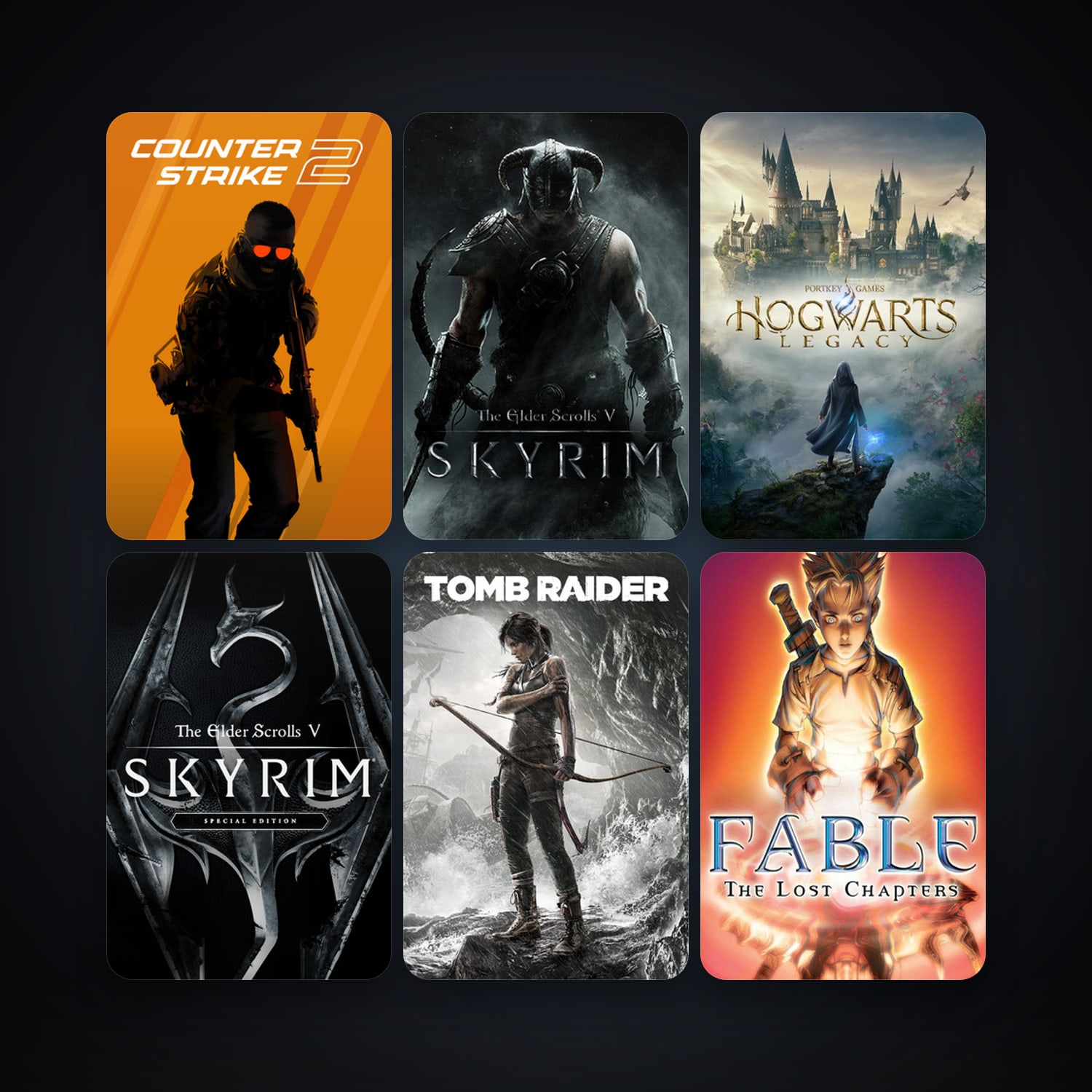 CS2 Prime + The Elder Scrolls V: Skyrim, 32 games, clean — HabibiAccounts
