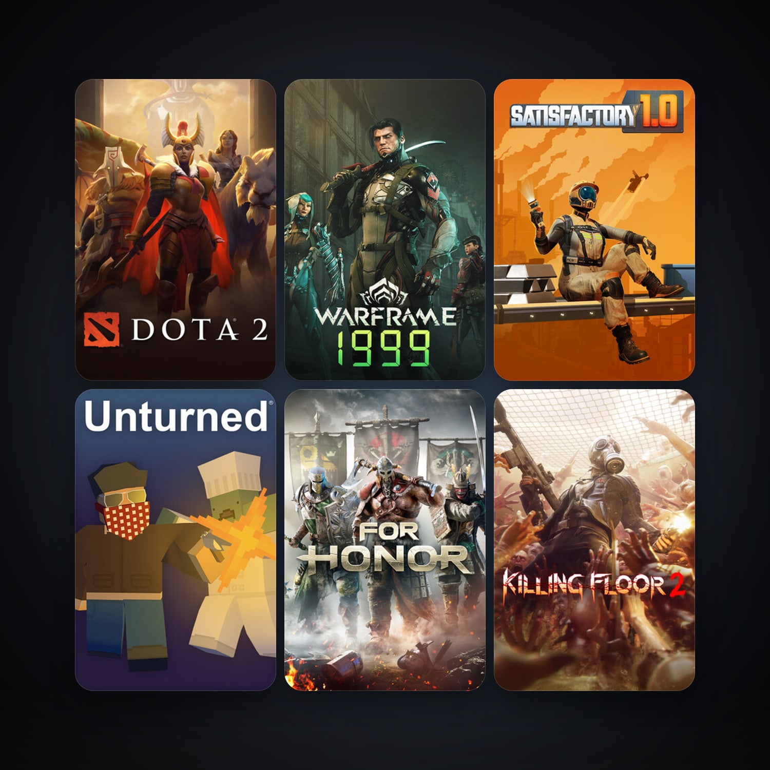 Dota 2 + Killing Floor, 22 games, clean — HabibiAccounts