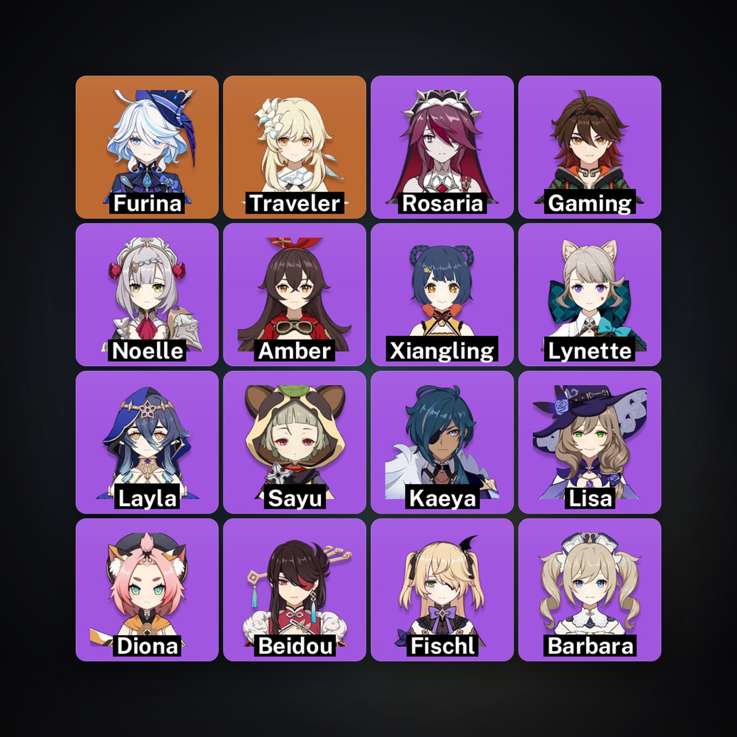 Genshin Impact | AR 47 | 17 Chars | 1× 5★ — Genshin / miHoYo Account — HabibiAccounts