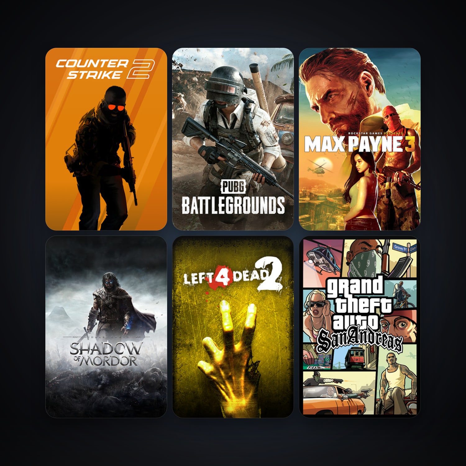Left 4 Dead + Left 4 Dead 2, 13 games, clean — HabibiAccounts