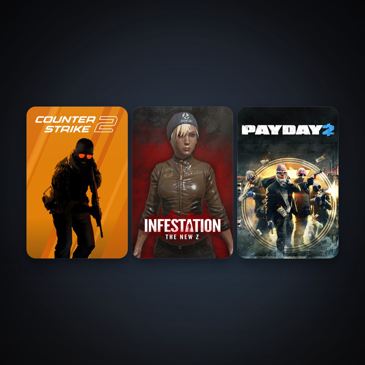 CS2 Prime + PAYDAY 2, 6 games, clean — HabibiAccounts