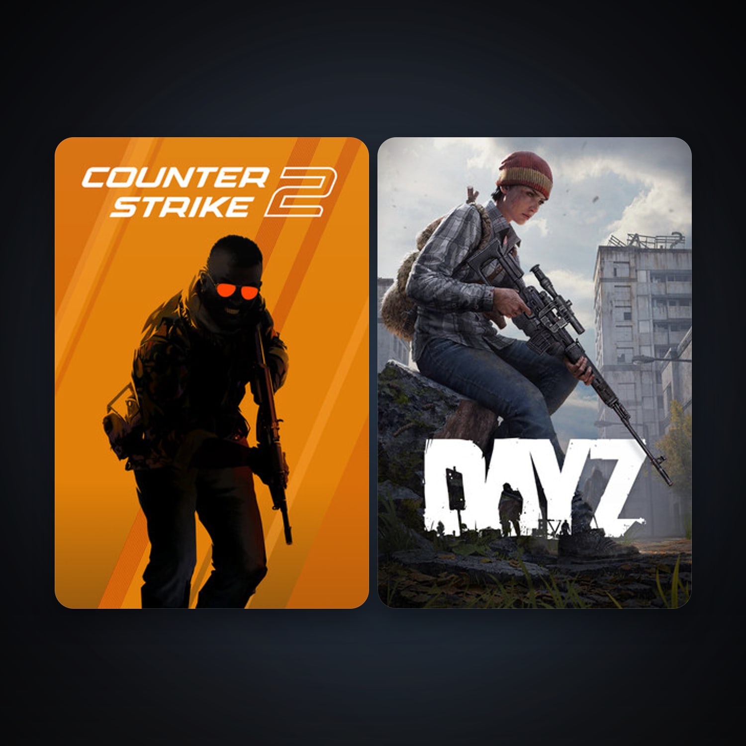 CS2 Prime + DayZ, 2 games, clean — HabibiAccounts