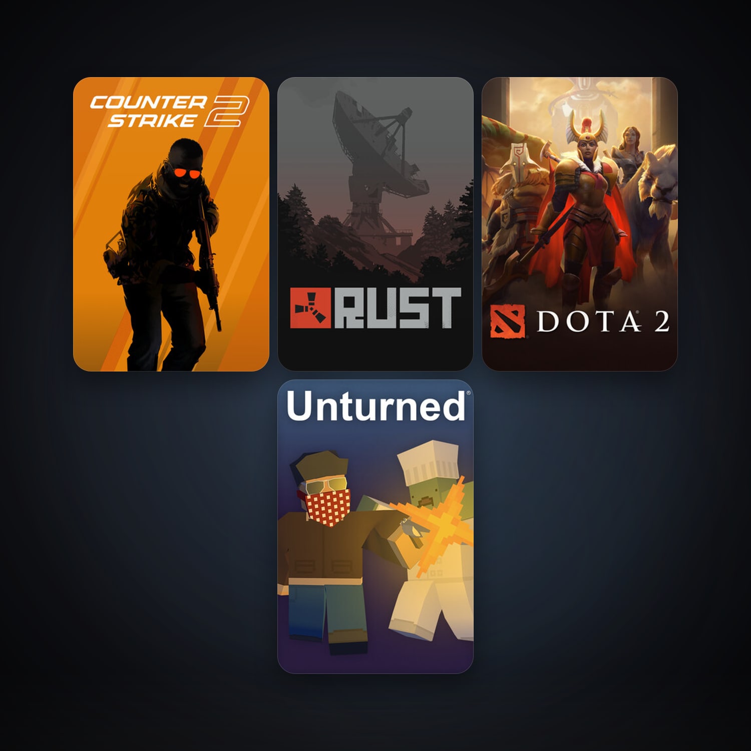 Dota 2 + CS2 Prime, 10 games, clean — HabibiAccounts