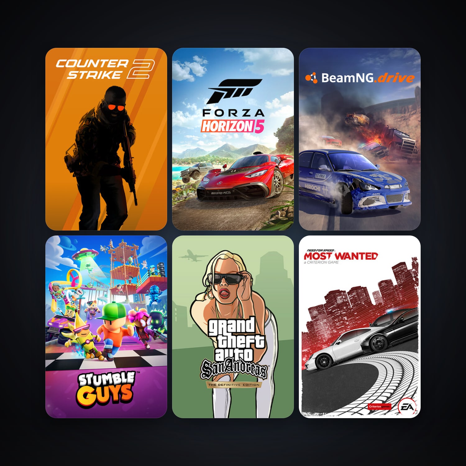 CS2 Prime + Euro Truck Simulator 2, 13 games, clean — HabibiAccounts