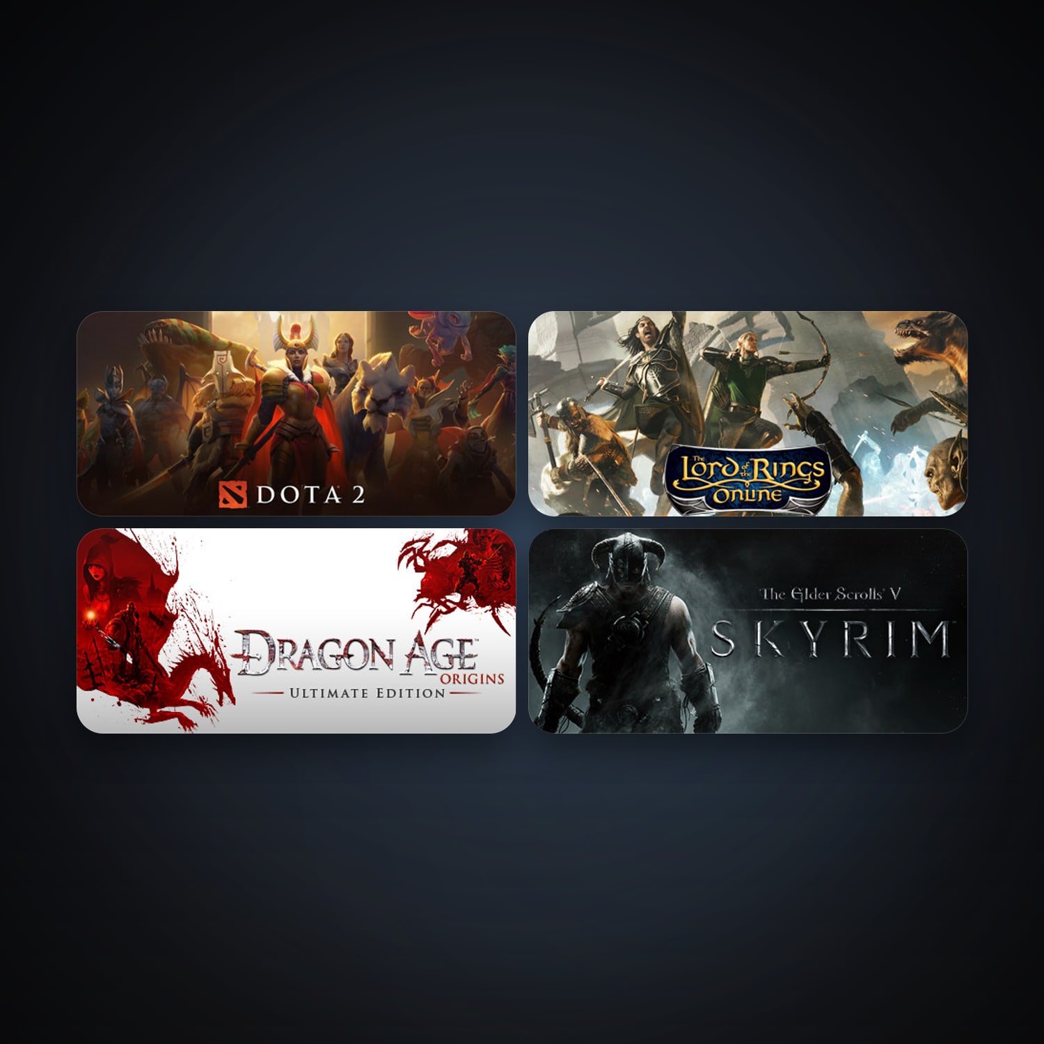 Dota 2 + Dragon Age: Origins - Ultimate Edition, 8 games, clean — HabibiAccounts