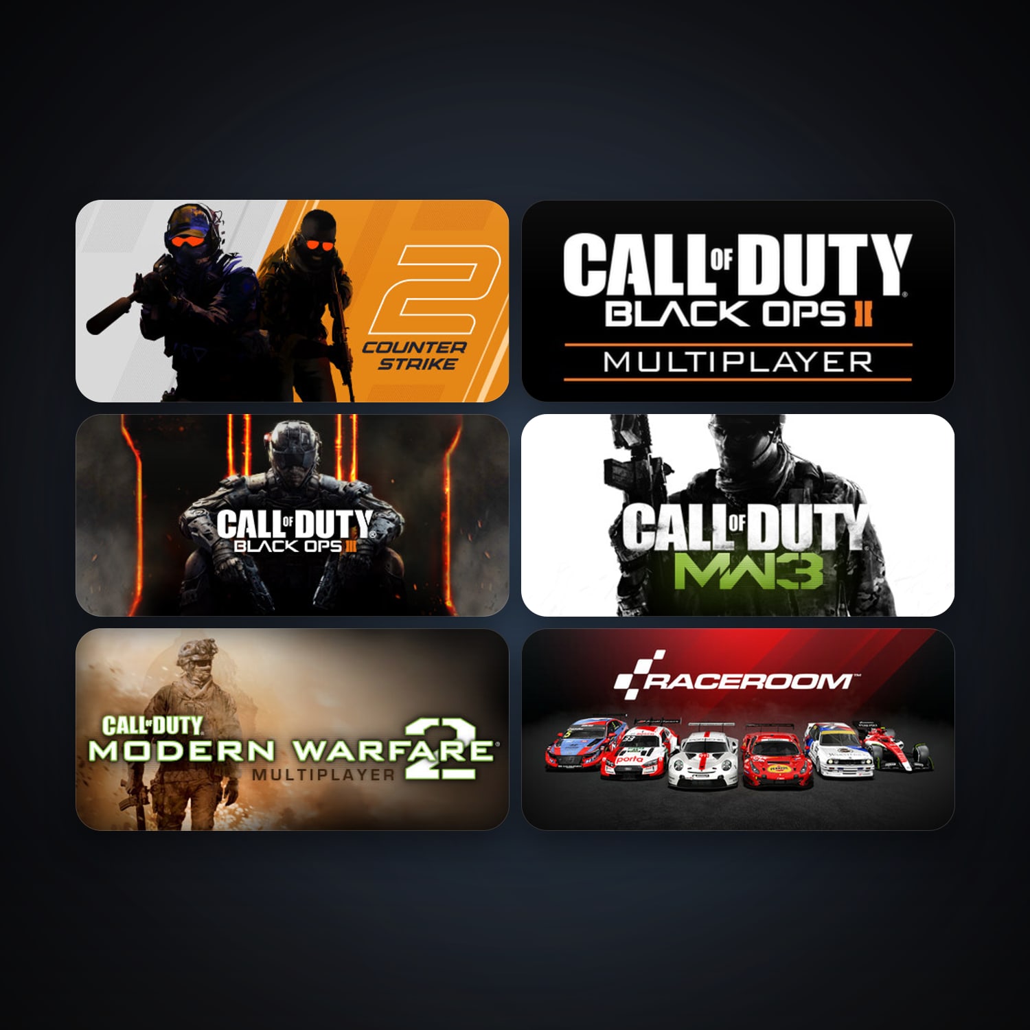 CS2 Prime + Call of Duty: Modern Warfare 2 (2009), 14 games, clean — HabibiAccounts