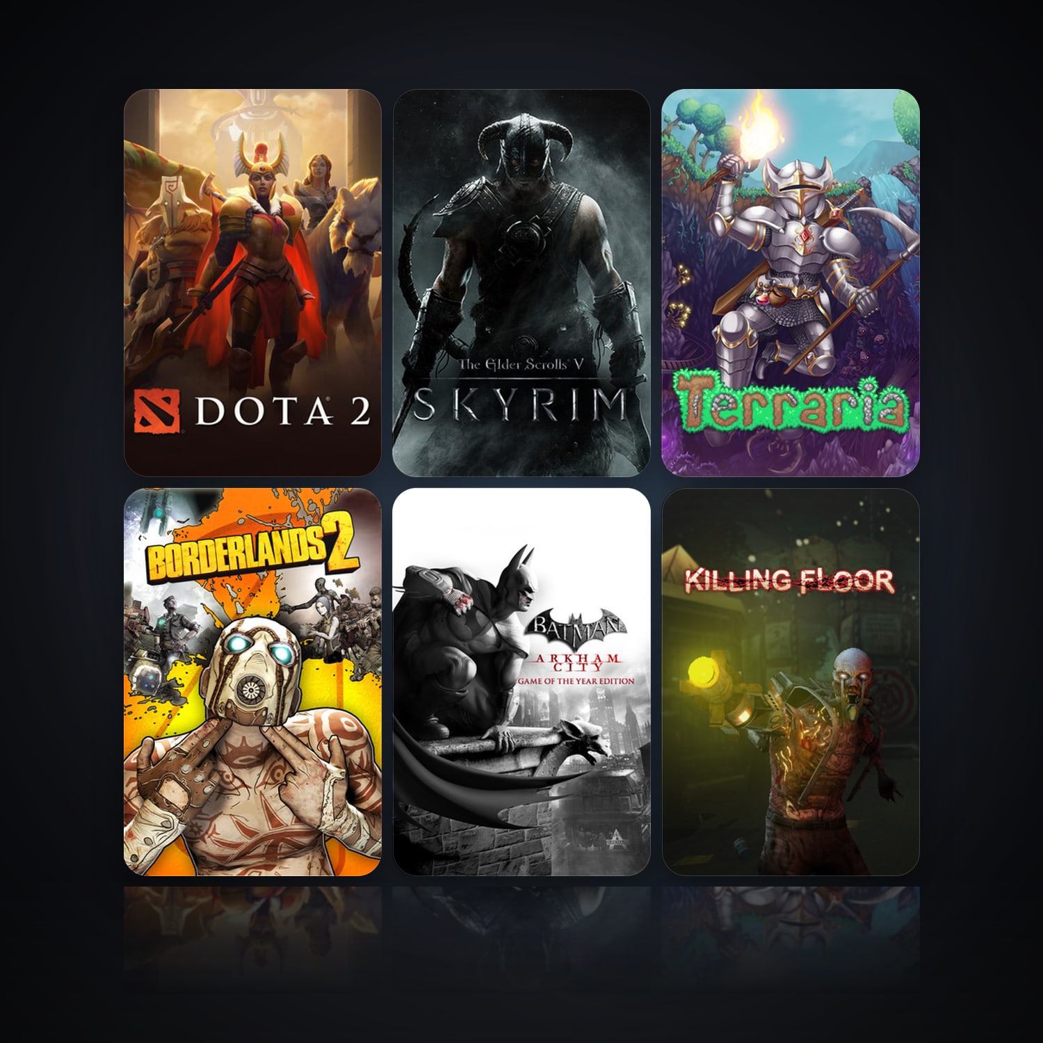 Dota 2 & The Elder Scrolls V: Skyrim | Level 10 | 20 Games | Clean — HabibiAccounts