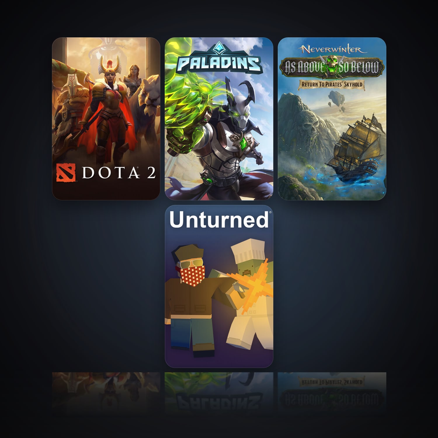 Dota 2 & Paladins | 17 Games | Clean — HabibiAccounts