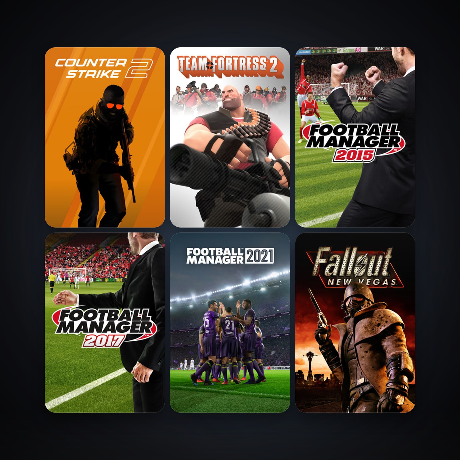 Half-Life 2 + CS2 Prime, 27 games, Steam 11, clean — HabibiAccounts