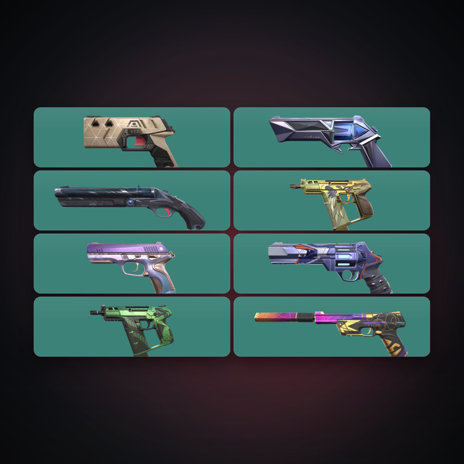 AP Silver 2 locker — 8 skins, lvl 145 — HabibiAccounts