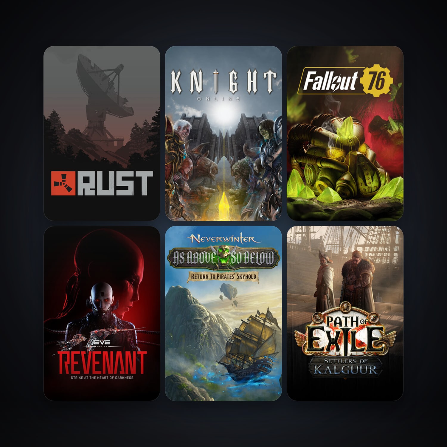 EVE Online + Neverwinter, 55 games, clean — HabibiAccounts