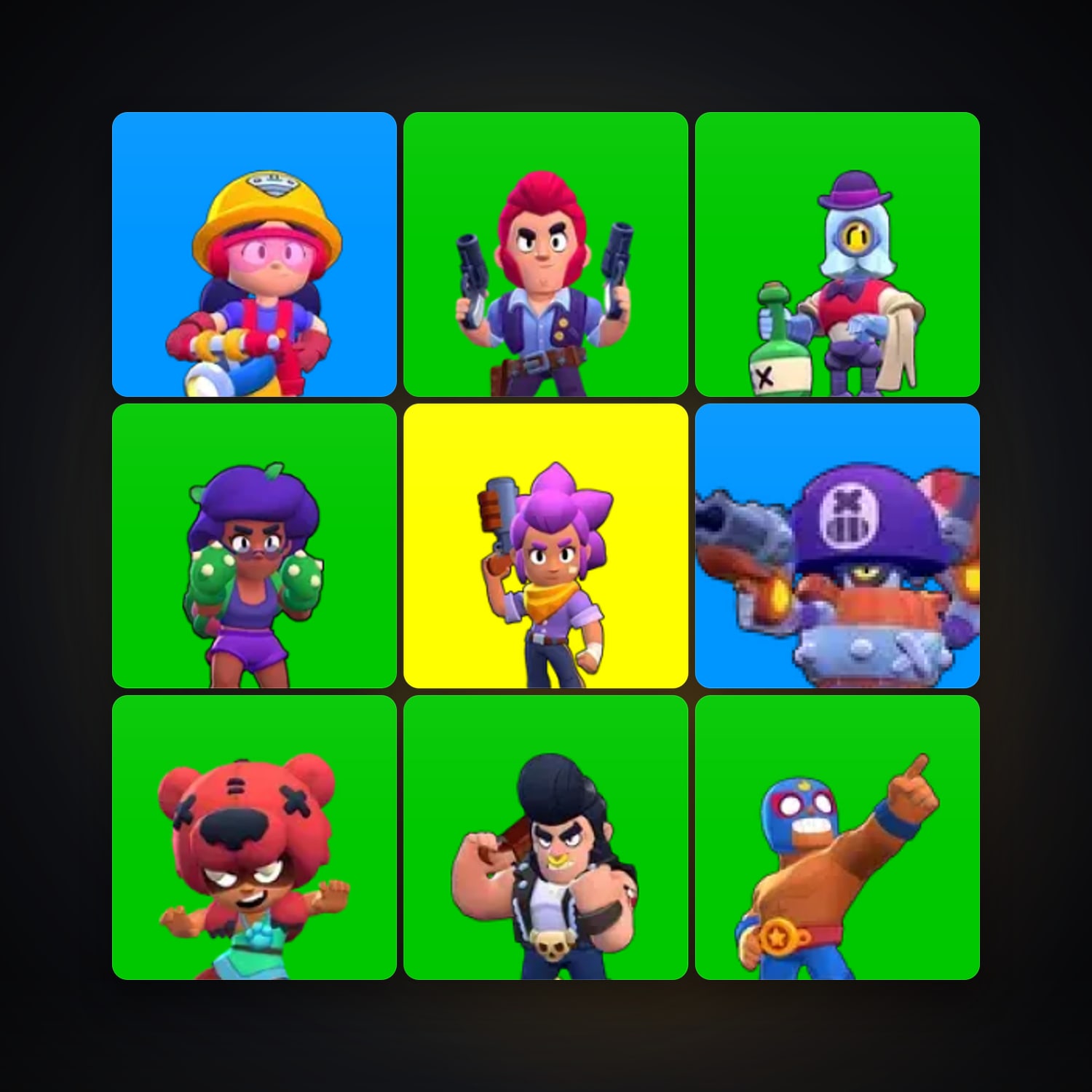 9 Brawlers | 353 Trophies — HabibiAccounts