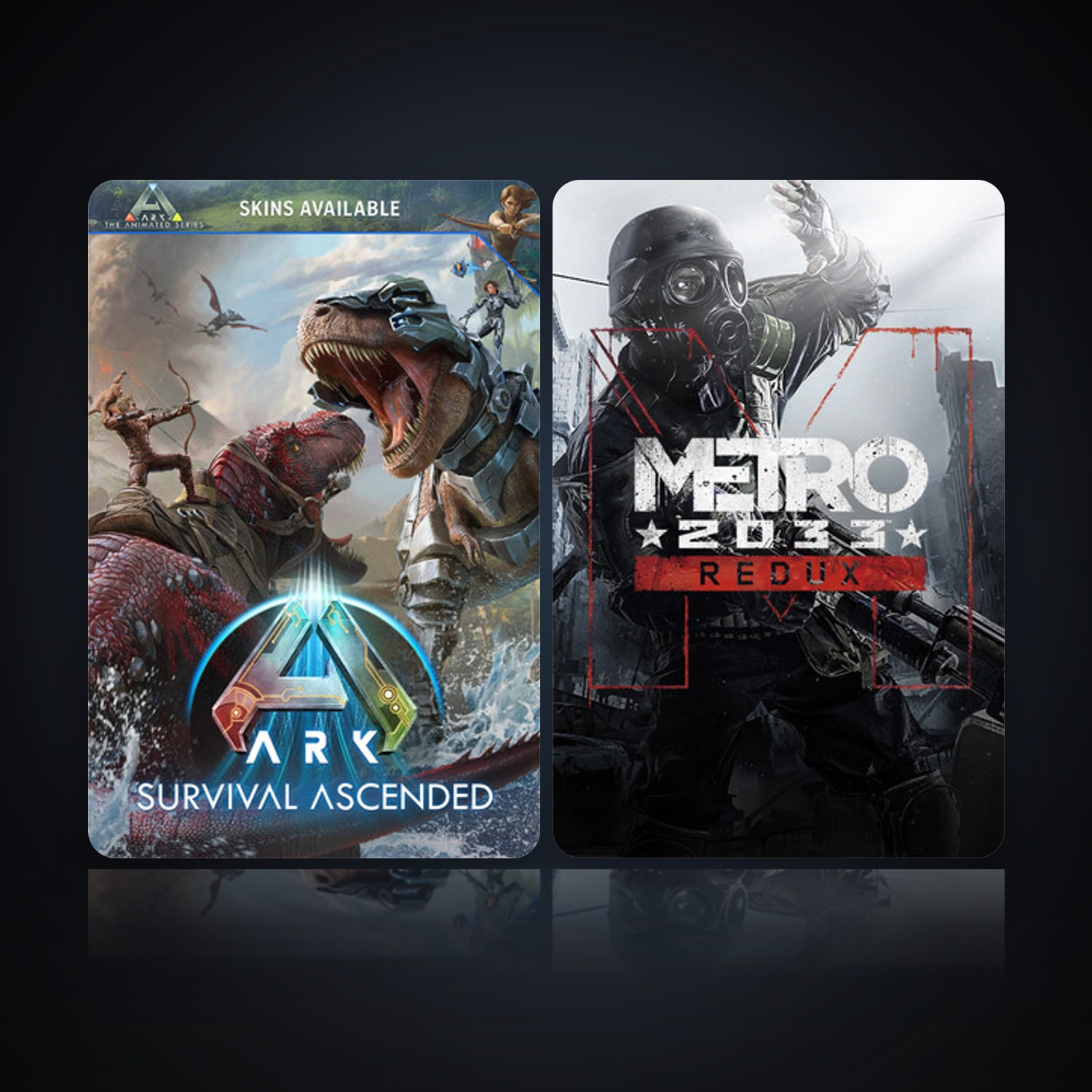 ARK: Survival Ascended & Metro 2033 Redux — HabibiAccounts