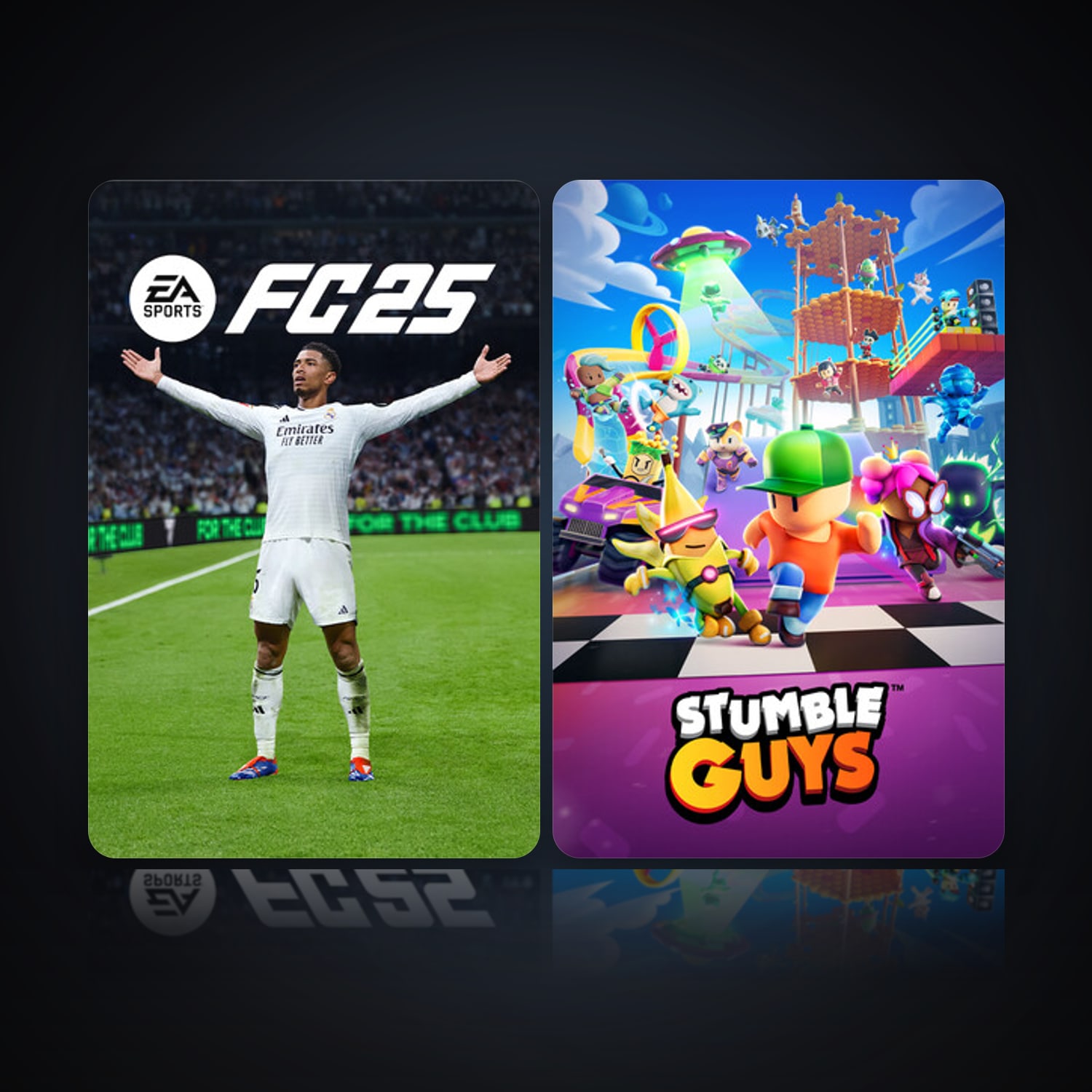 EA SPORTS FC 25 & Stumble Guys — HabibiAccounts