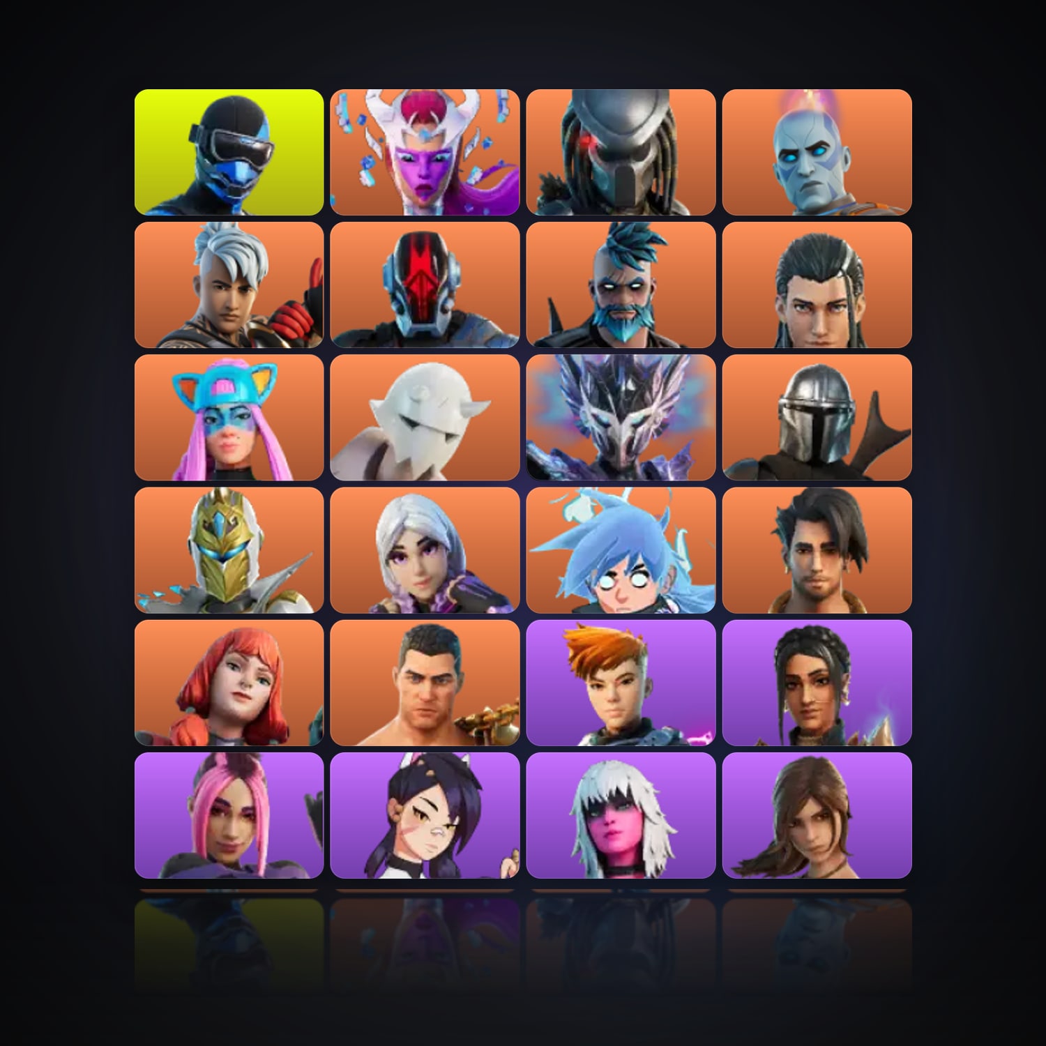 Fortnite | 71 Skins | 50 V-Bucks | Level 1663 | 102 Wins — HabibiAccounts