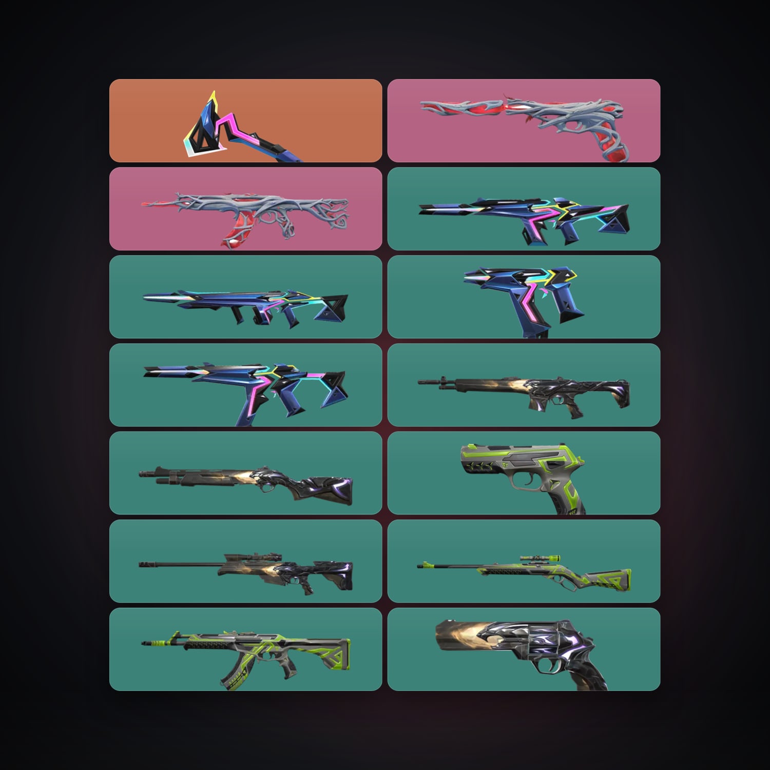 BR Iron 2 locker — 1 knives, 14 skins, lvl 29 — HabibiAccounts