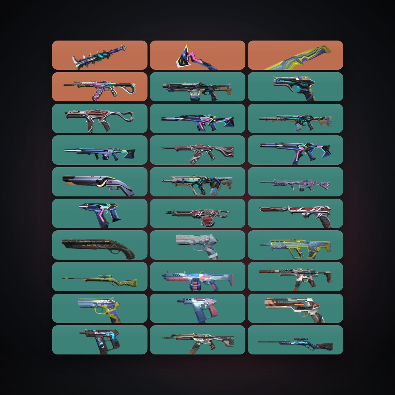 BR Bronze 3 locker — 3 knives, 45 skins, lvl 130 — HabibiAccounts