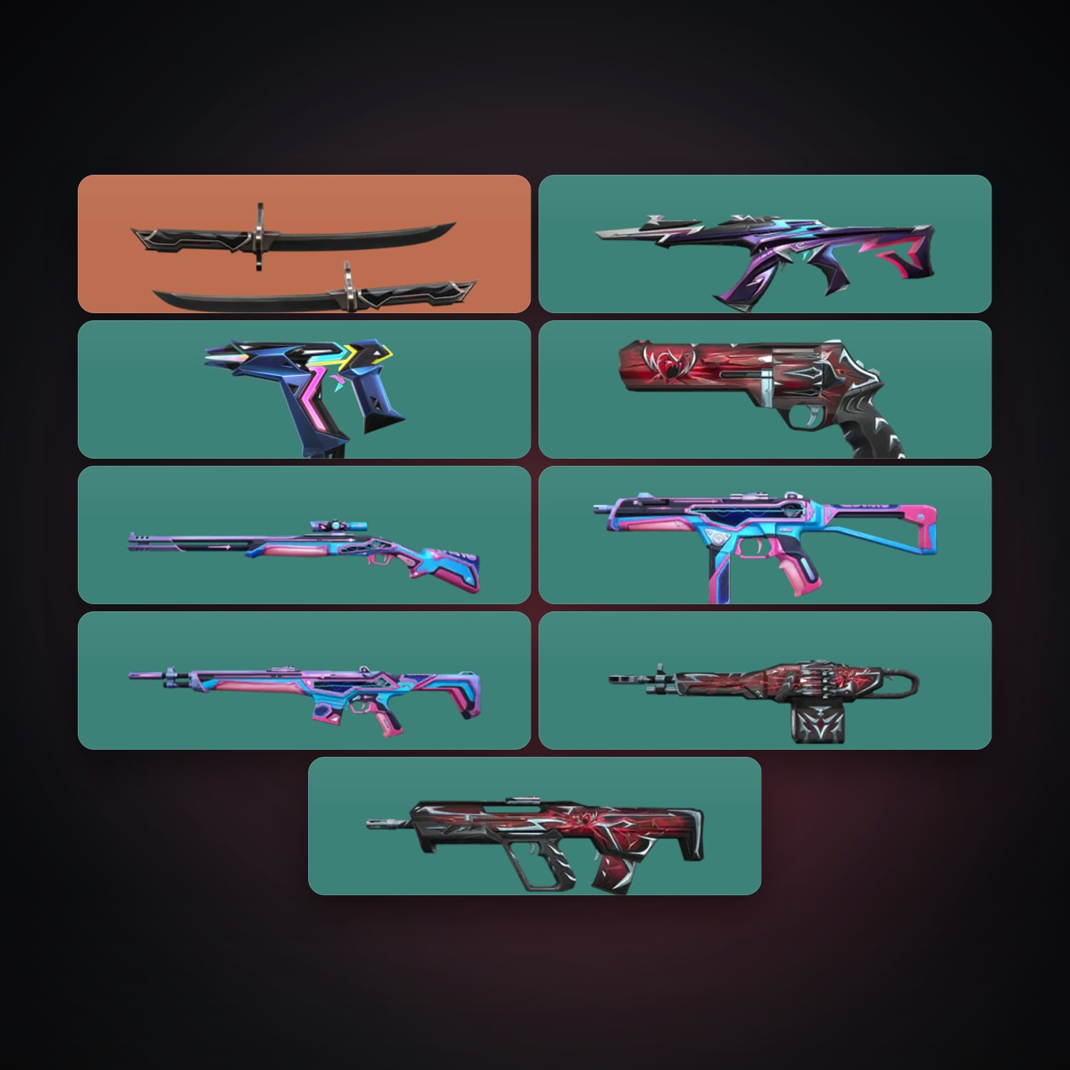 BR Iron 2 locker — 1 knives, 10 skins, lvl 53 — HabibiAccounts