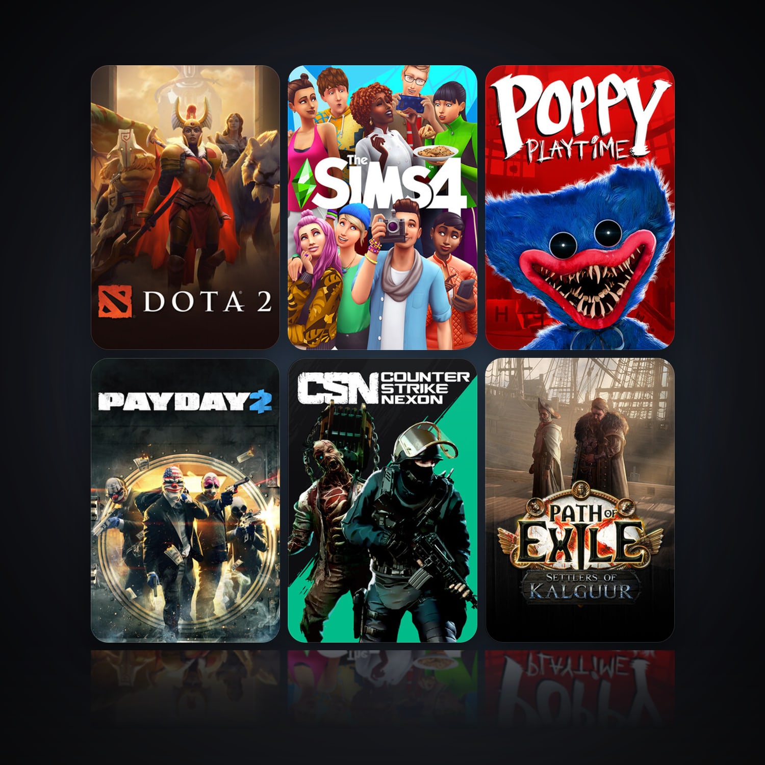 Dota 2 & The Sims 4 | 15 Games | Clean — HabibiAccounts