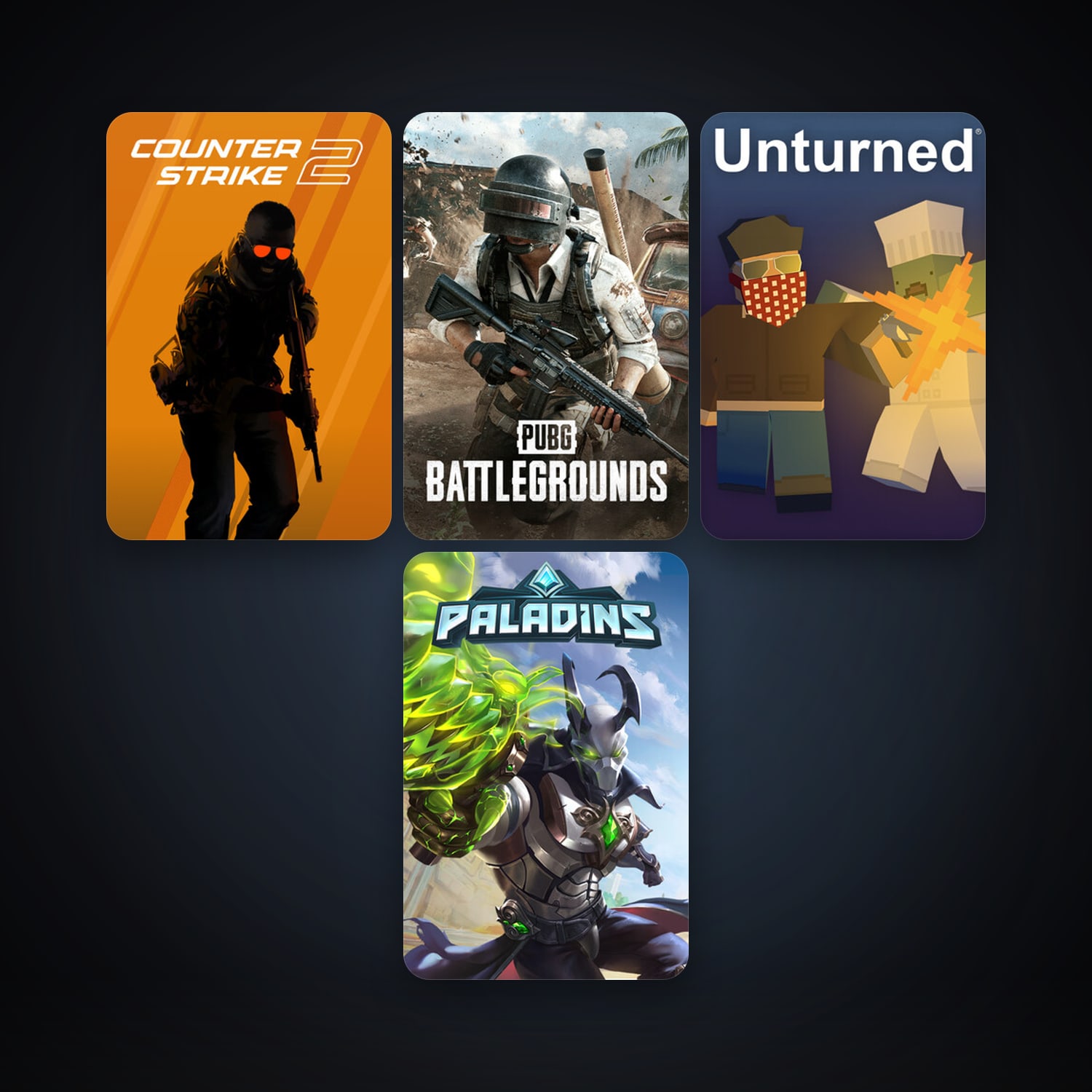CS2 Prime + Unturned, 10 games, clean — HabibiAccounts