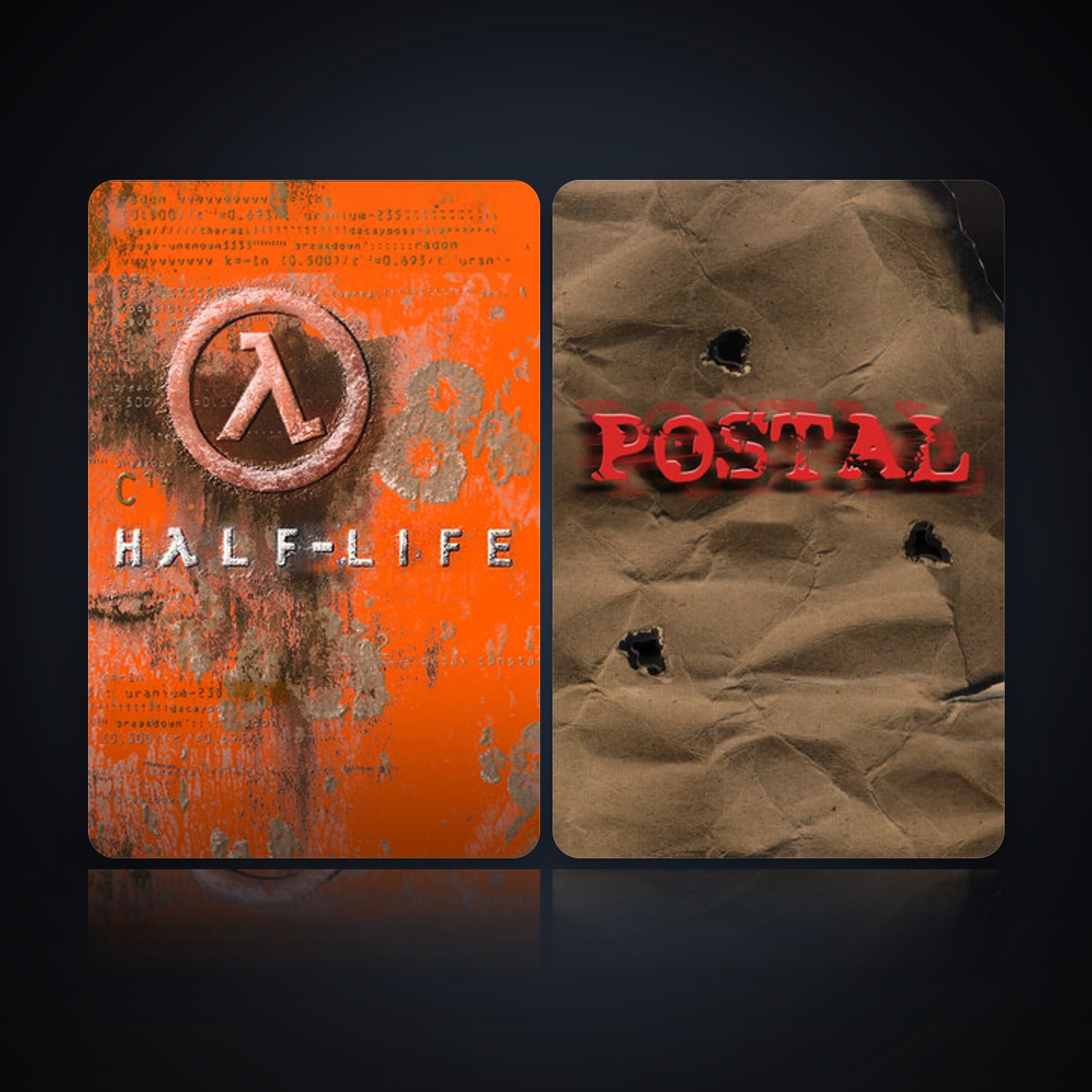 Half-Life & POSTAL — HabibiAccounts