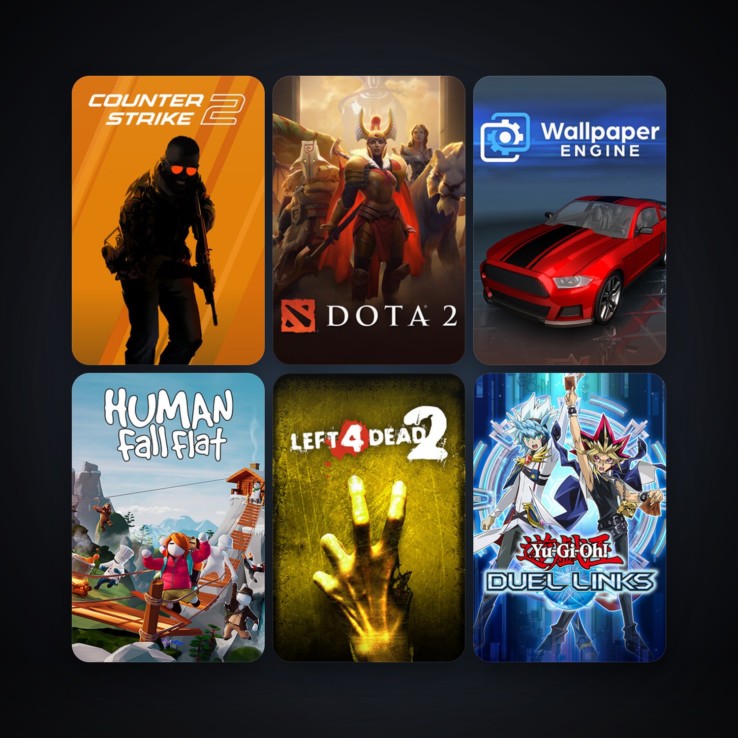 Left 4 Dead + Left 4 Dead 2, 87 games, clean — HabibiAccounts