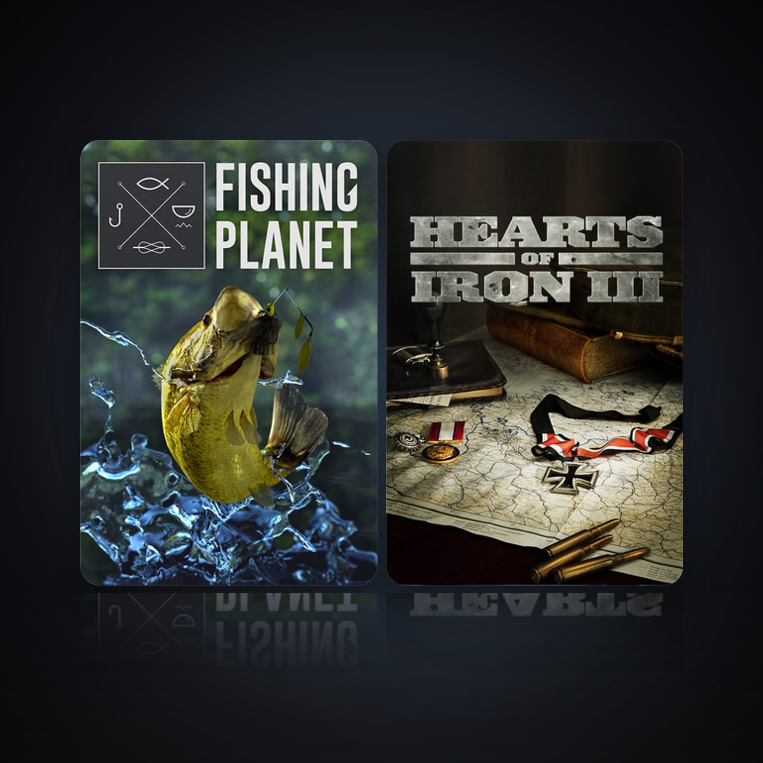 Fishing Planet & Hearts of Iron III | Clean — HabibiAccounts