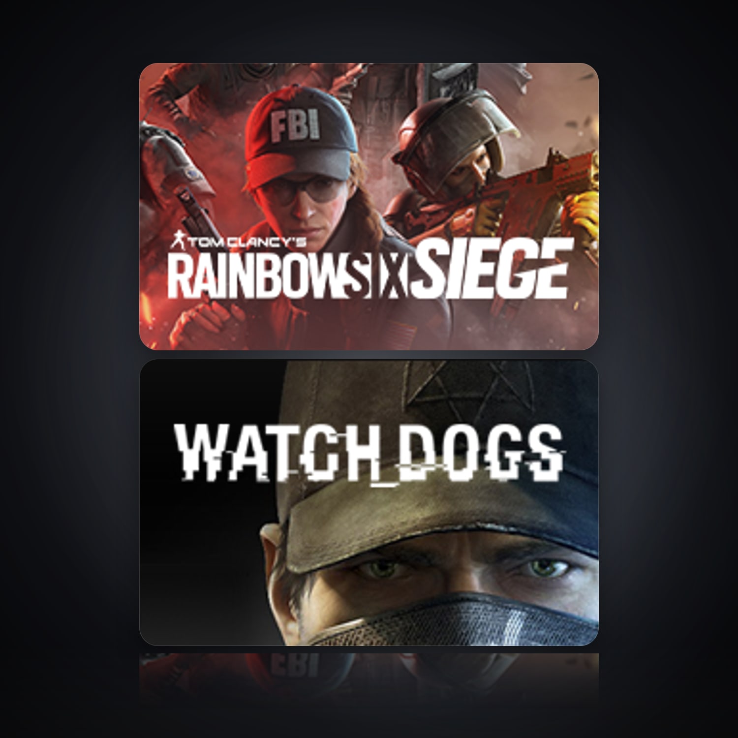 Tom Clancy's Rainbow Six Siege (Steam) & Watch_Dogs | 2 لعبة — HabibiAccounts