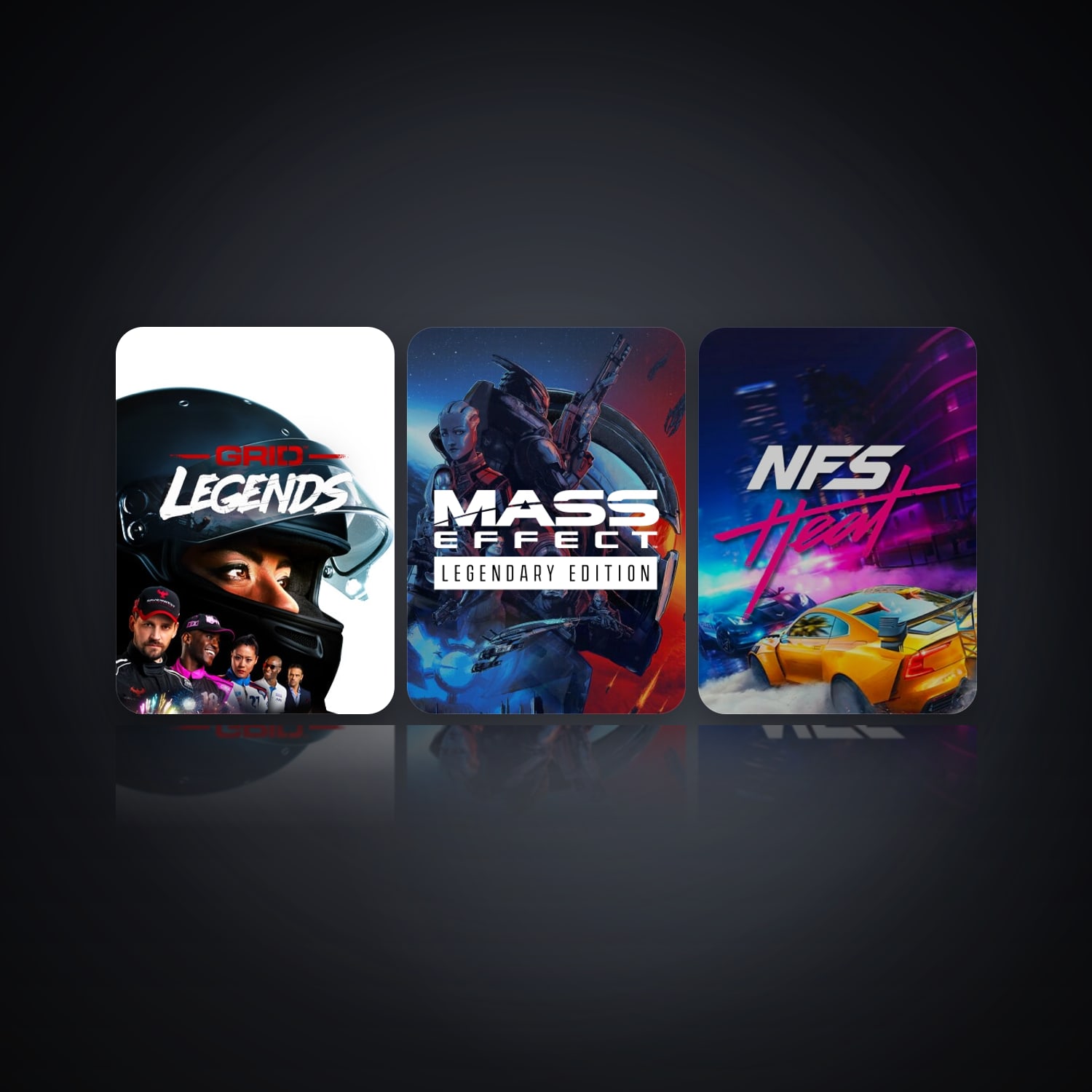 GRID Legends & Mass Effect Legendary Edition | 3 Games — HabibiAccounts