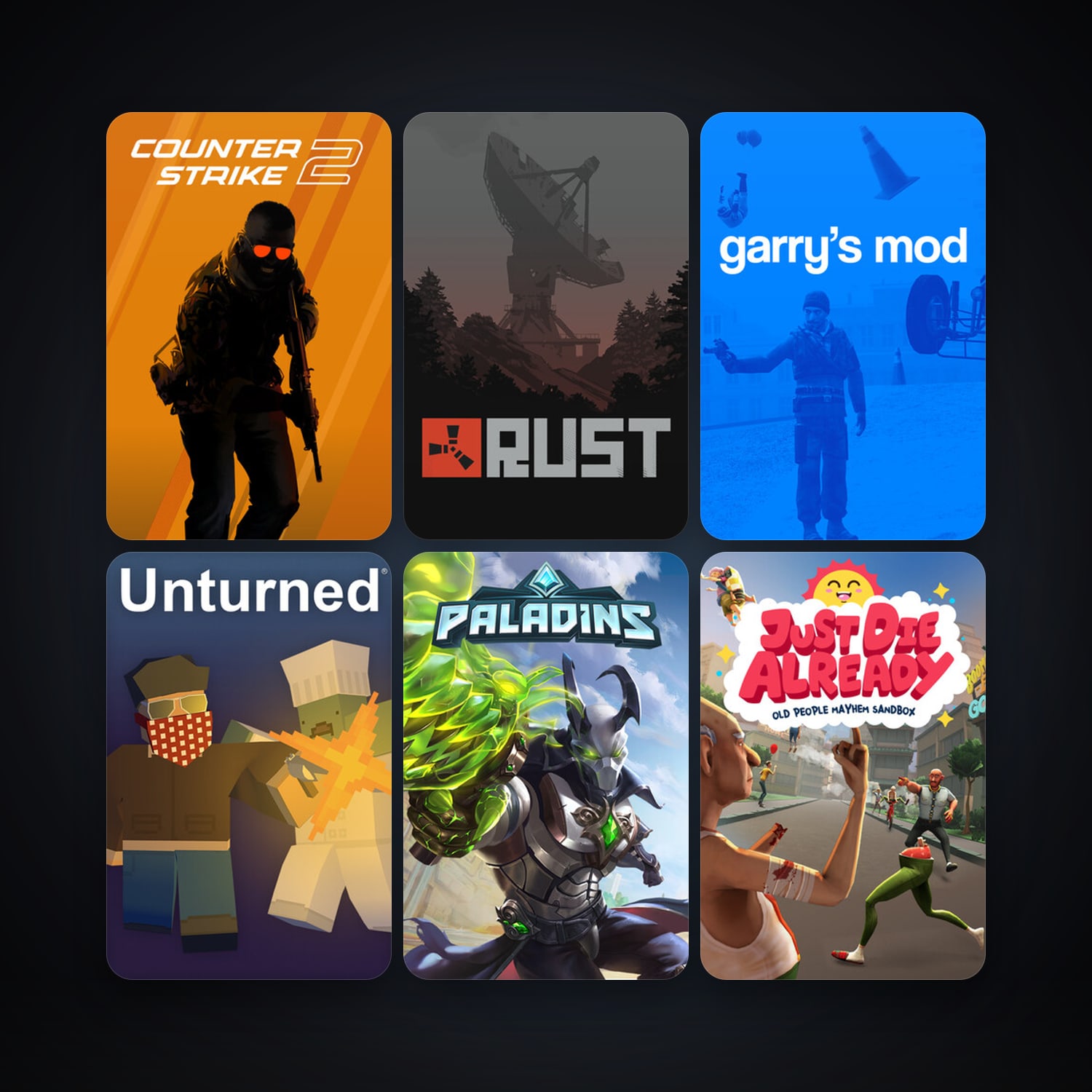 CS2 Prime + Garry's Mod, 33 games, clean · 223189561 — HabibiAccounts