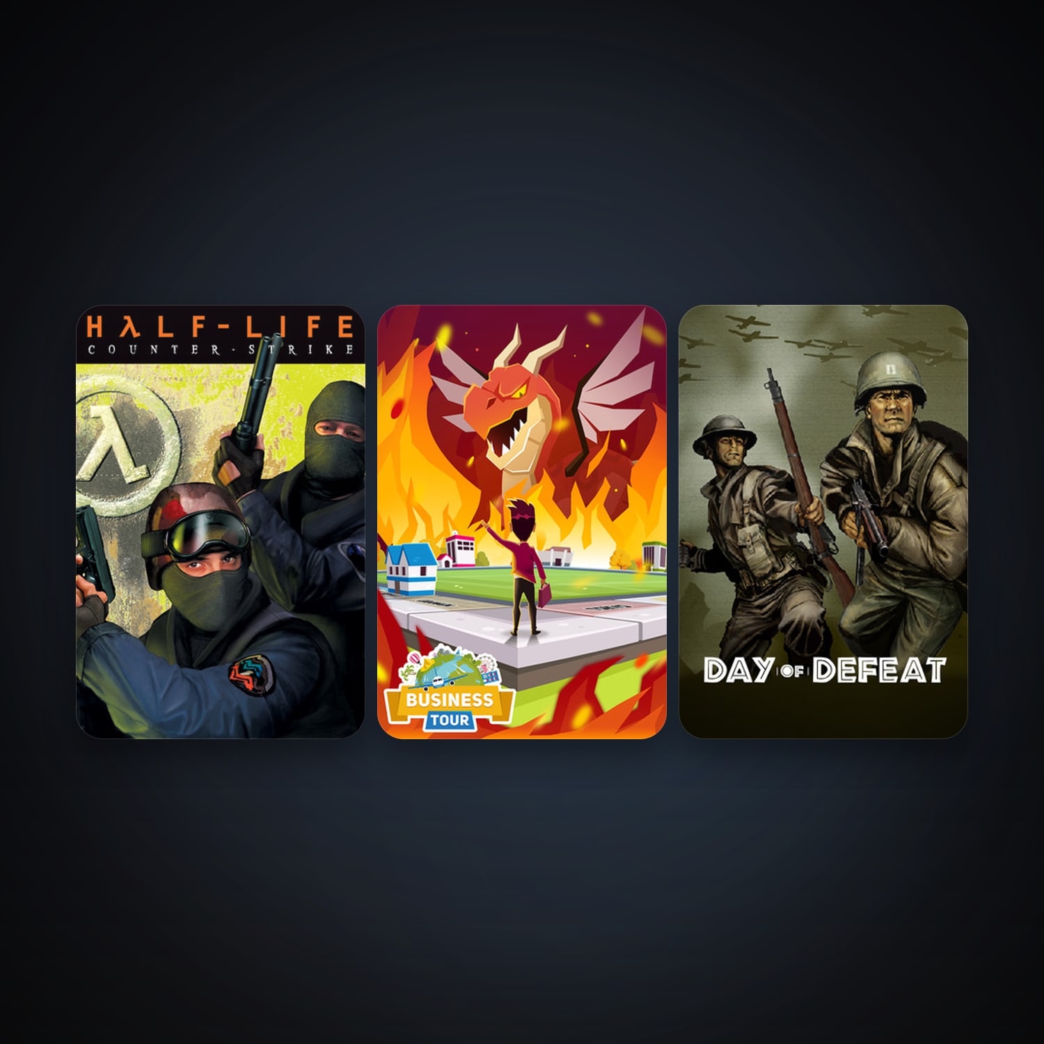 Counter-Strike + Day of Defeat, 7 games, clean — HabibiAccounts