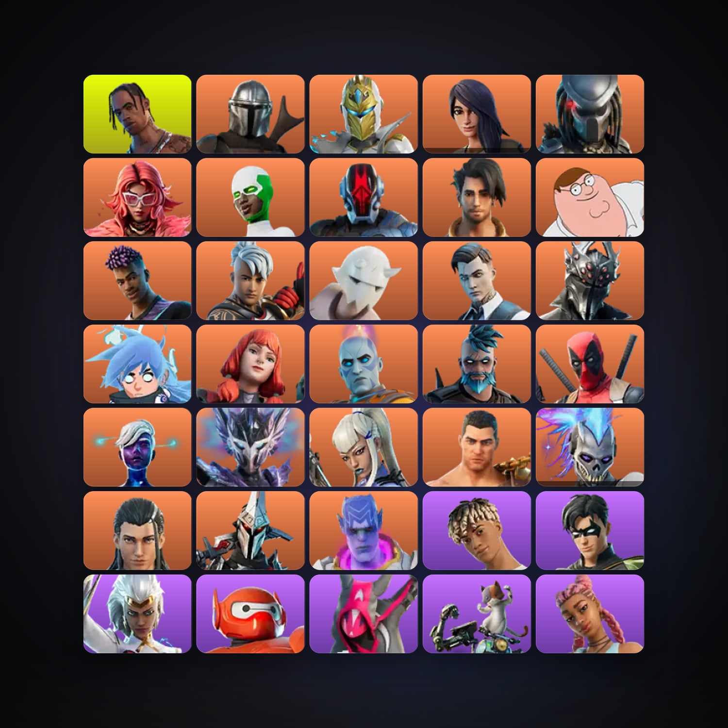 Fortnite | 178 Skins | 600 V-Bucks | Level 2785 | 274 Wins — HabibiAccounts