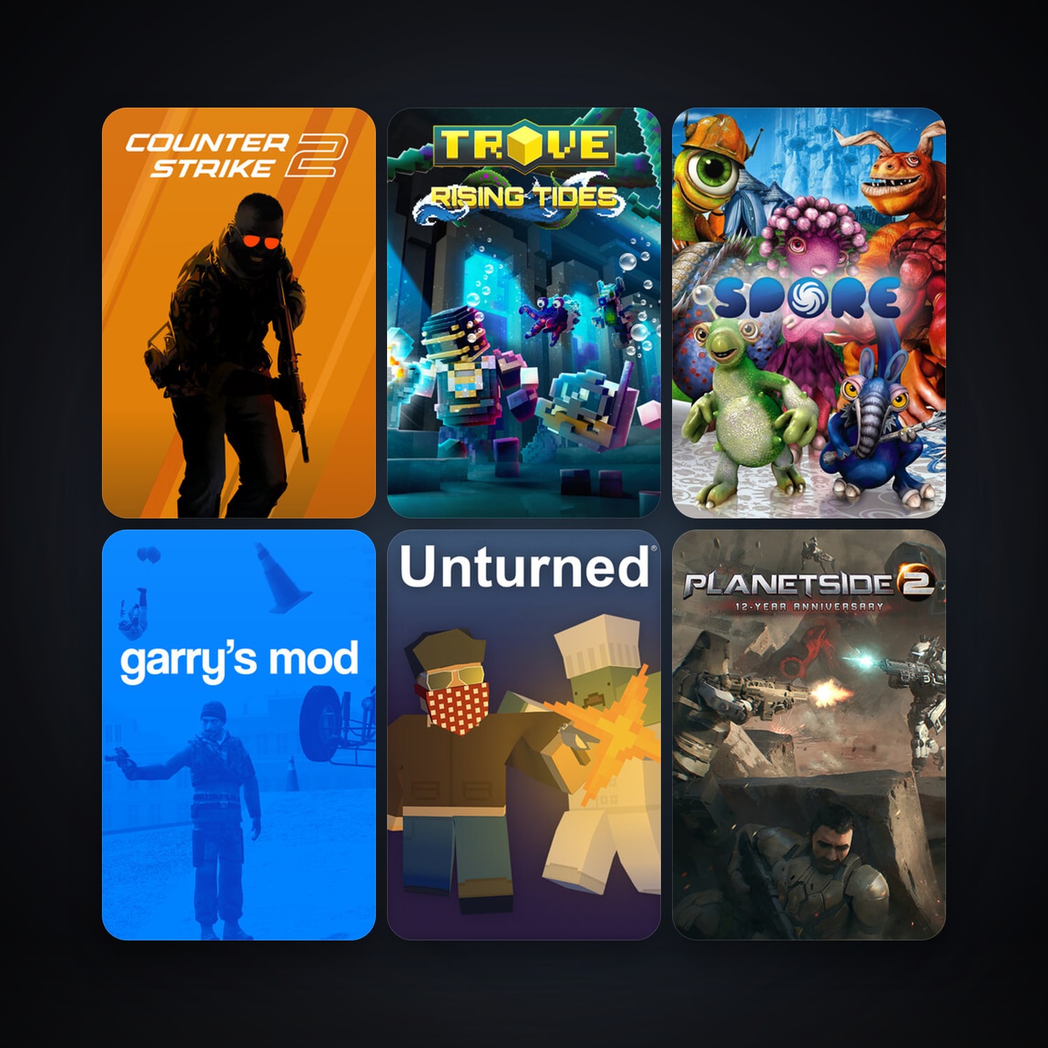 CS2 Prime + Garry's Mod, 13 games, clean — HabibiAccounts