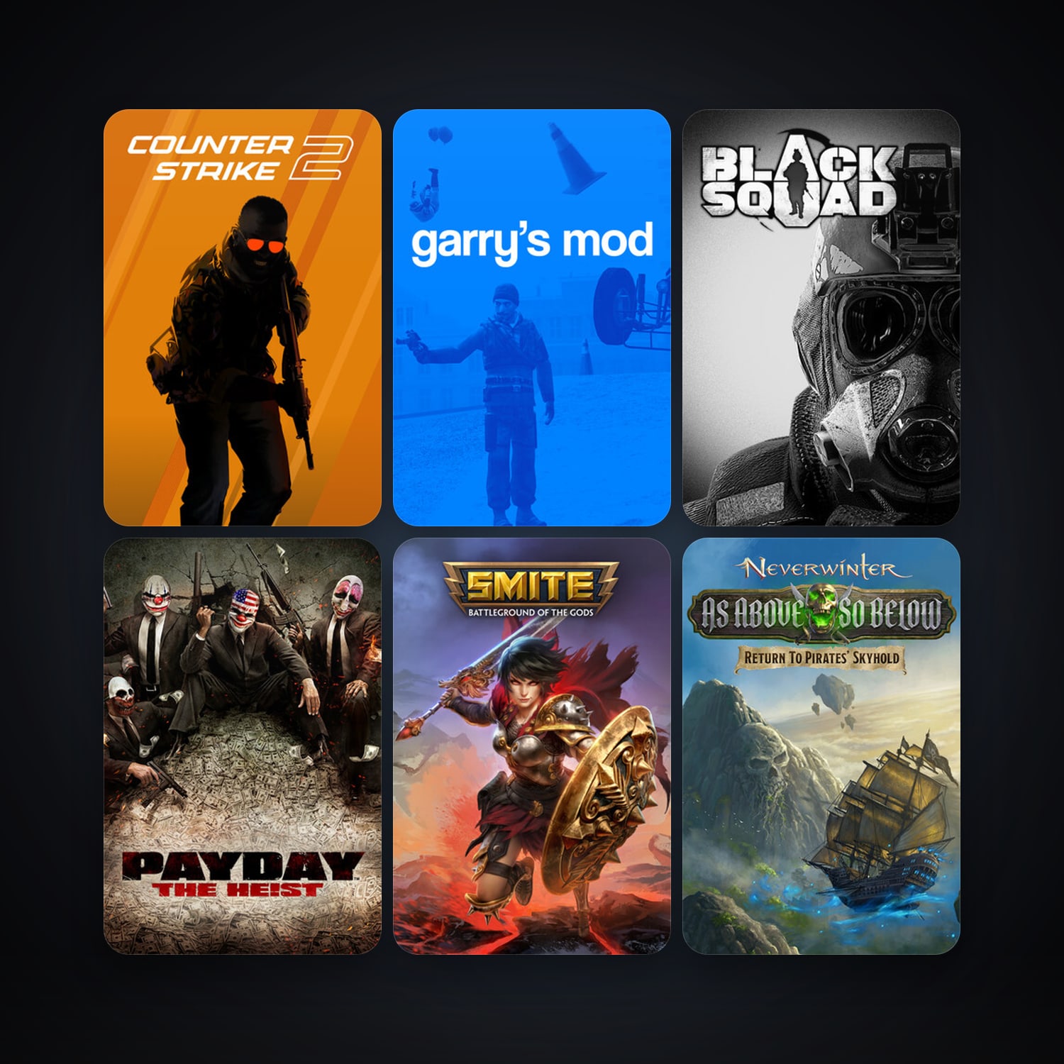 CS2 Prime + Garry's Mod, 28 games, clean — HabibiAccounts