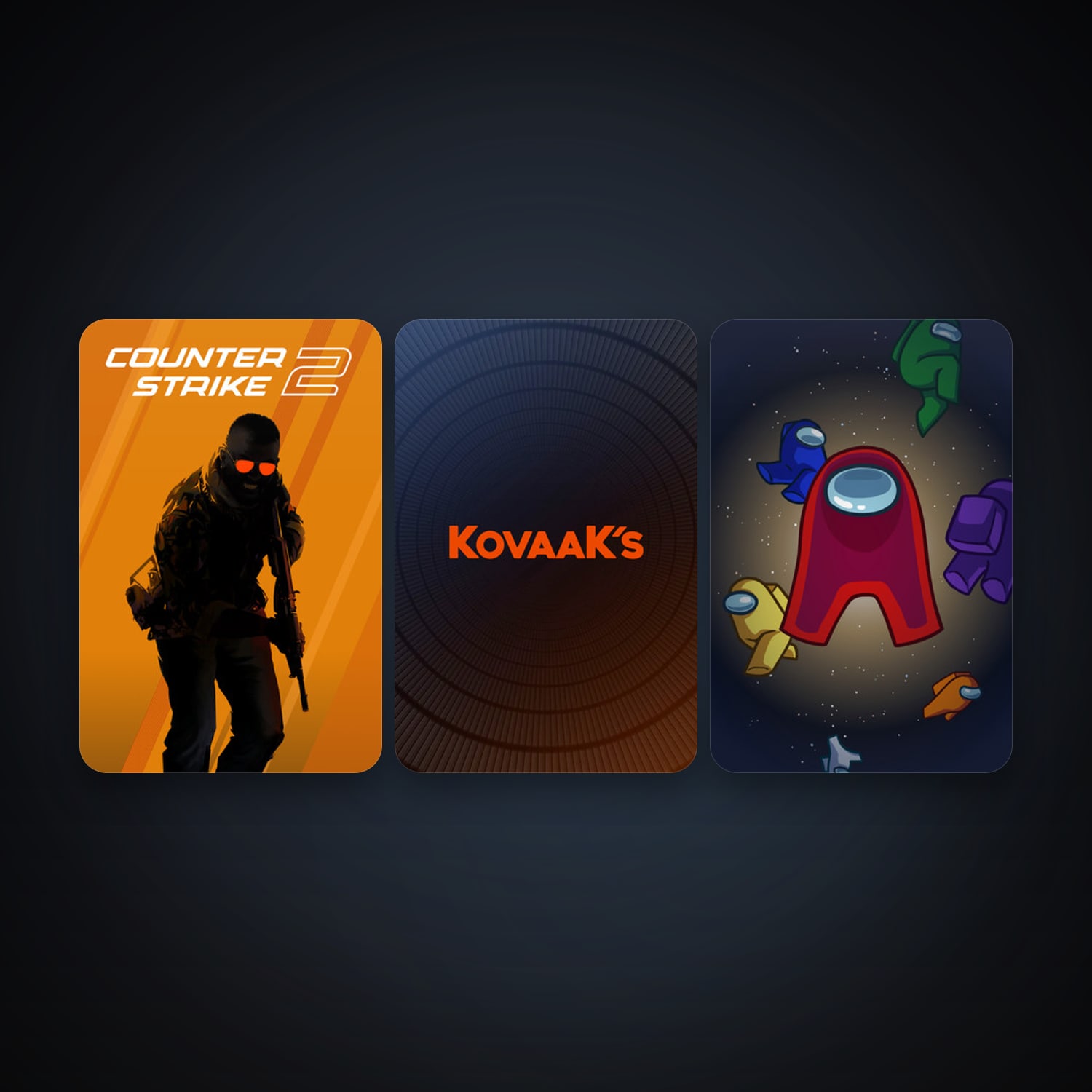 CS2 Prime + KovaaK's FPS Aim Trainer, 3 games, clean — HabibiAccounts