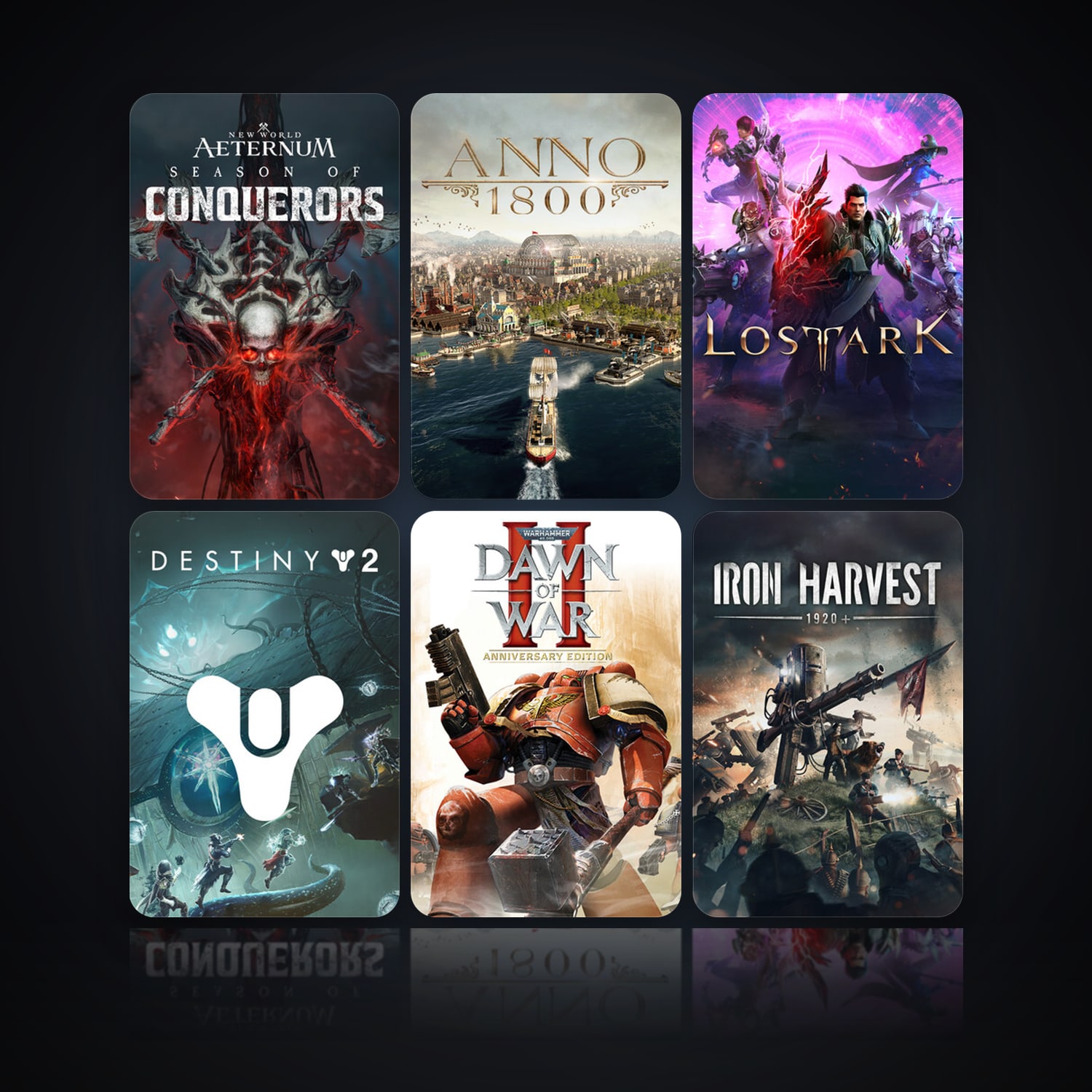 New World: Aeternum & Anno 1800 | 12 Games | Clean — HabibiAccounts
