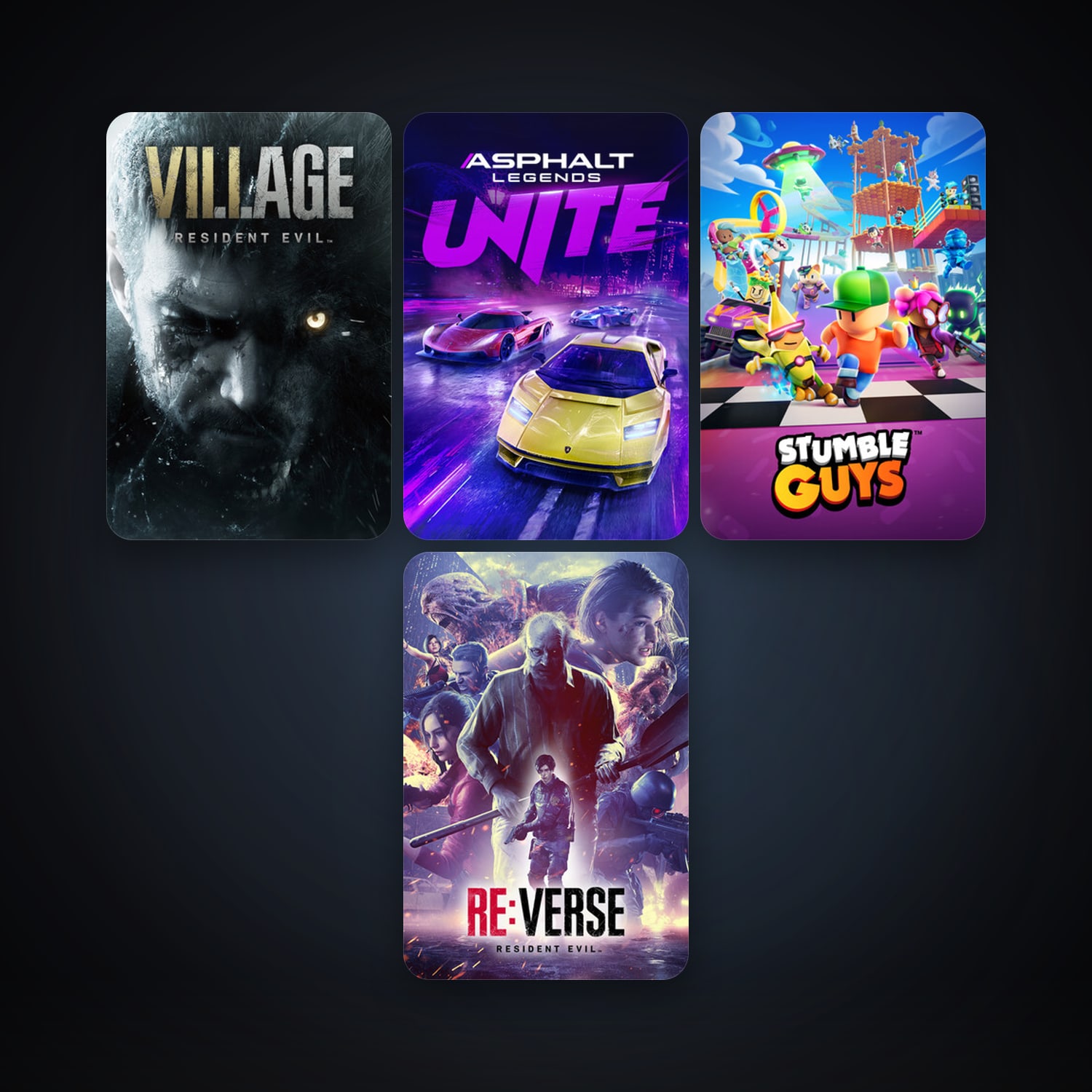 Resident Evil Village + Resident Evil Re:Verse, 14 games, clean — HabibiAccounts