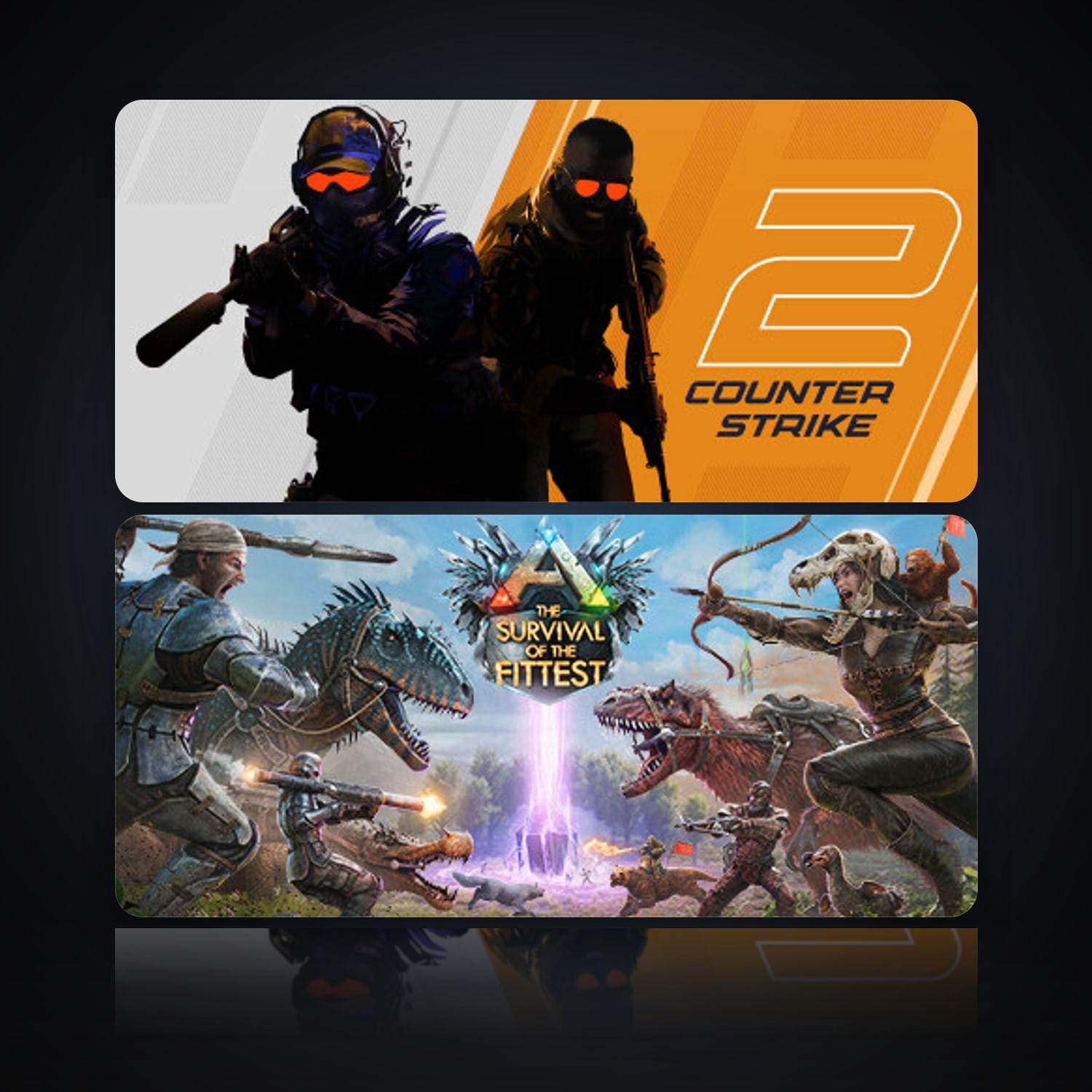 CS2 Prime & ARK: The Survival Of The Fittest — HabibiAccounts