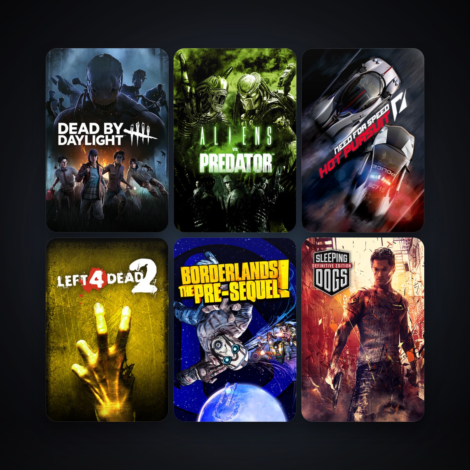 Left 4 Dead 2 + Aliens vs. Predator, 9 games, clean — HabibiAccounts