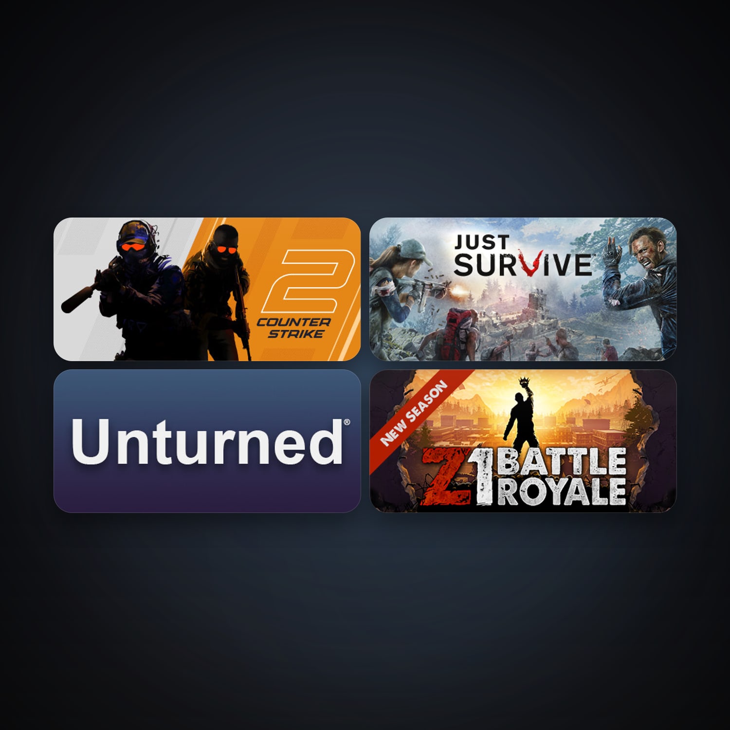 CS2 Prime + Just Survive, 7 games, clean — HabibiAccounts