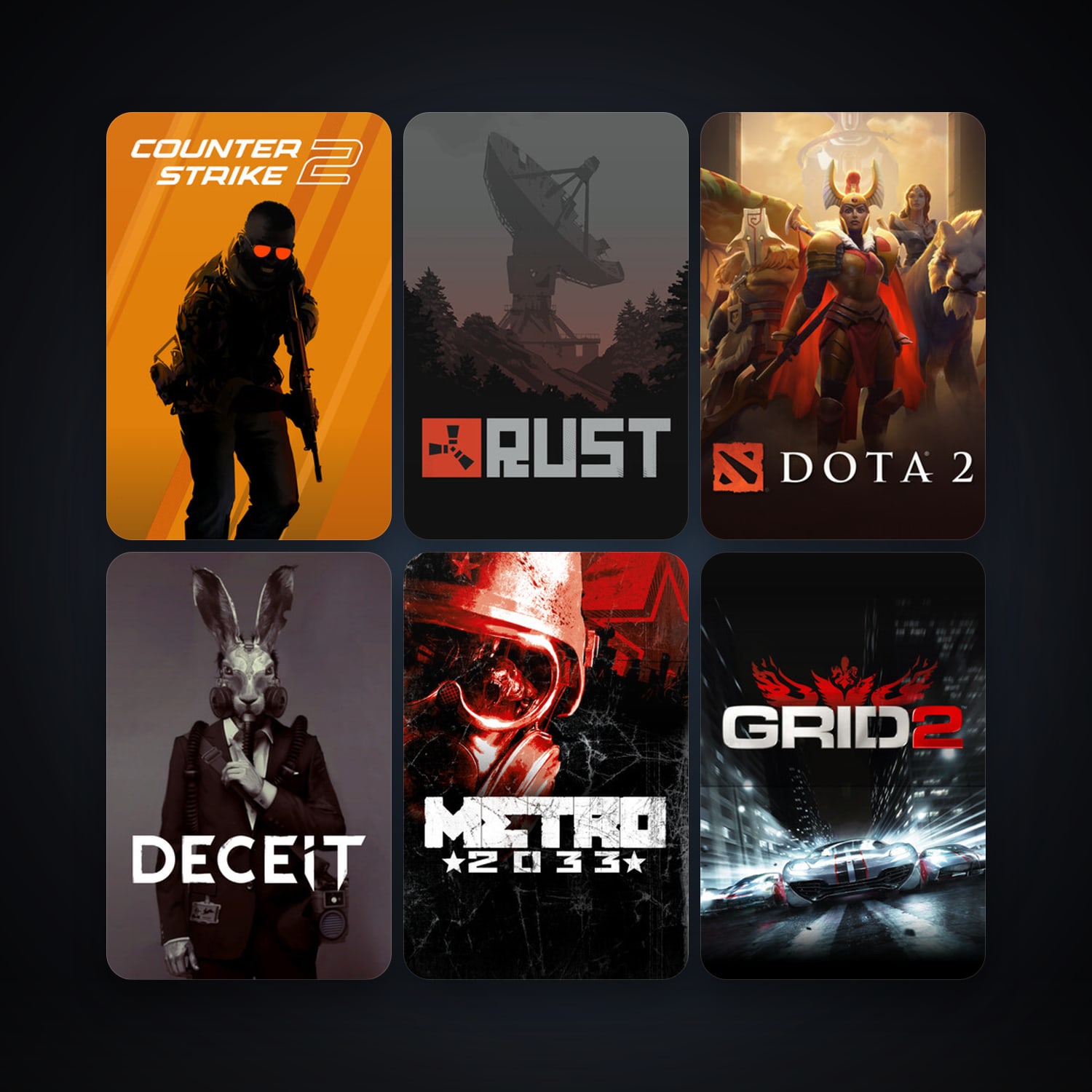 Dota 2 + CS2 Prime, 16 games, clean · 223460640 — HabibiAccounts