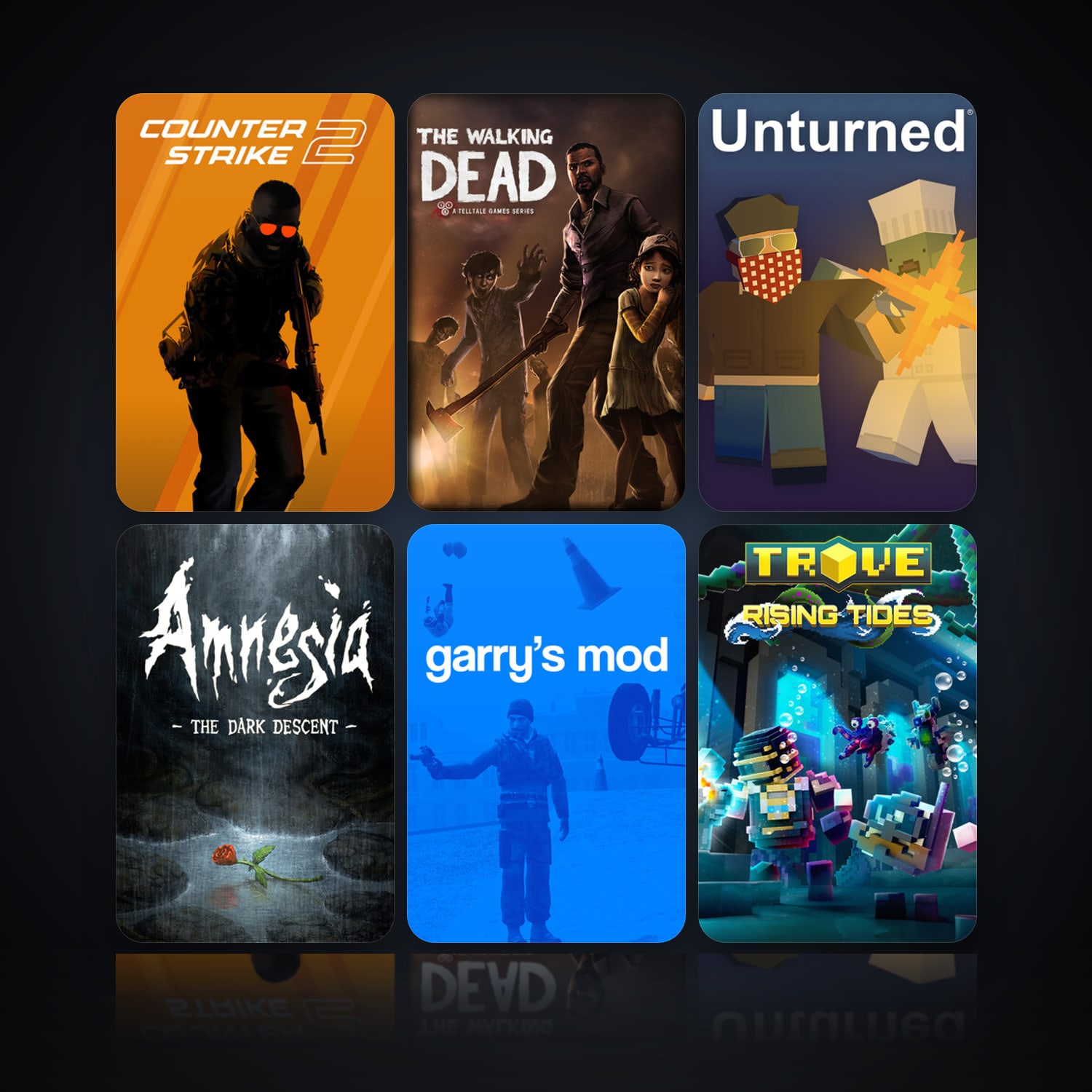 CS2 Prime & The Walking Dead | 12 Games | Clean — HabibiAccounts